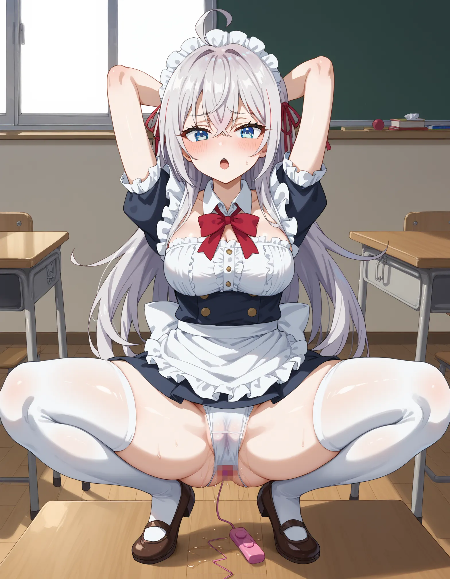 【「下着（ブラジャー・パンティ）」AIエロ画像（イラスト・アニメ・二次元風）15996枚まとめ！(435ページ目)のエロ画像4枚目