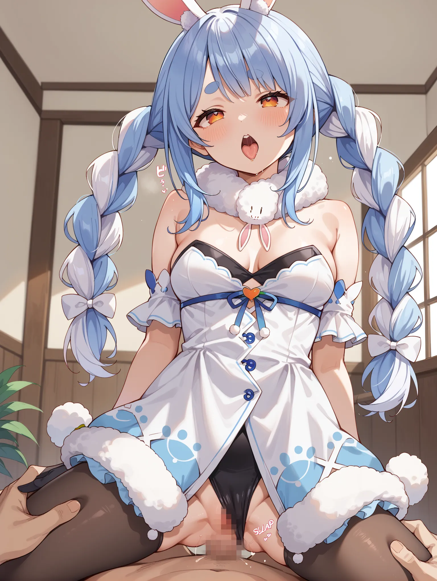 【「ロリ・小柄×パンスト」AIエロ画像（イラスト・アニメ・二次元風）422枚まとめ！(12ページ目)のエロ画像5枚目