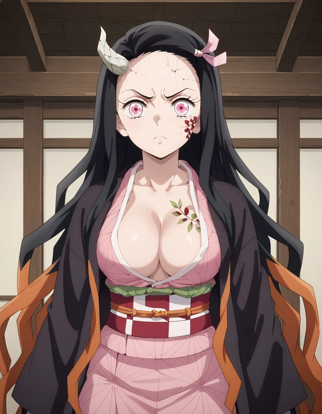 【「着物」AIエロ画像（イラスト・アニメ・二次元風）1472枚まとめ！(40ページ目)のエロ画像16枚目