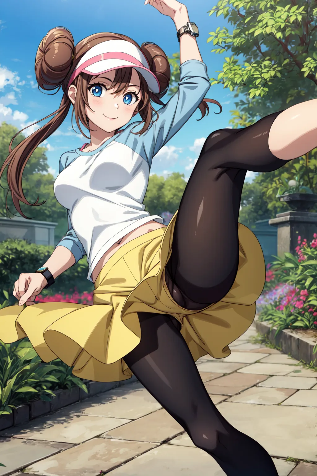 【「おまんこ×パンスト」AIエロ画像（イラスト・アニメ・二次元風）218枚まとめ！(7ページ目)のエロ画像7枚目