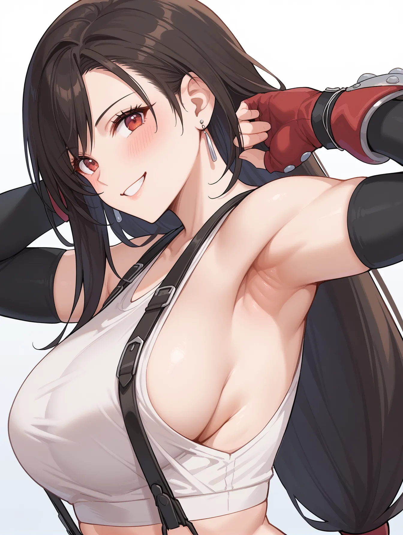 【「腋・脇」AIエロ画像（イラスト・アニメ・二次元風）4705枚まとめ！(130ページ目)のエロ画像3枚目