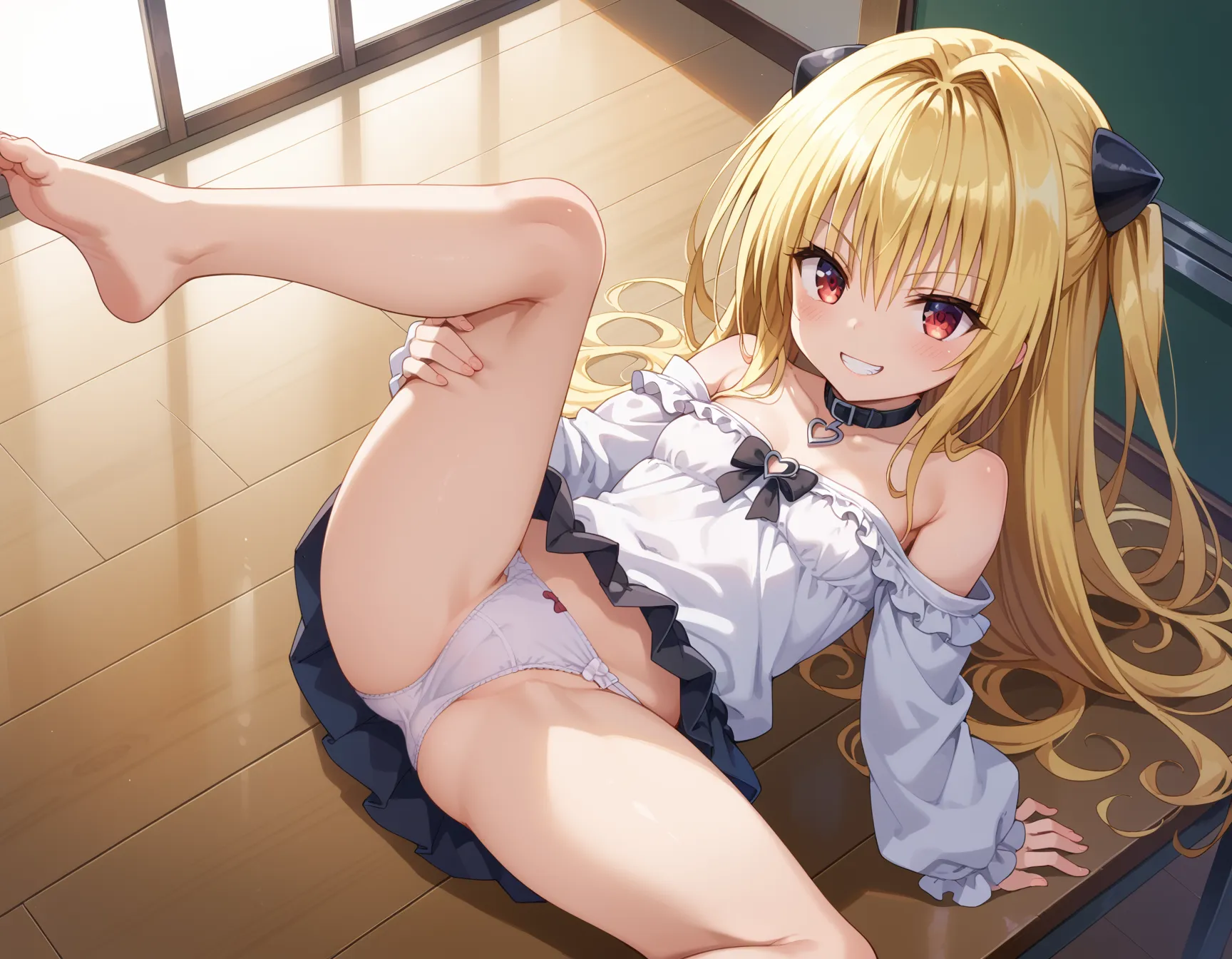 【「下着（ブラジャー・パンティ）」AIエロ画像（イラスト・アニメ・二次元風）15996枚まとめ！(433ページ目)のエロ画像21枚目