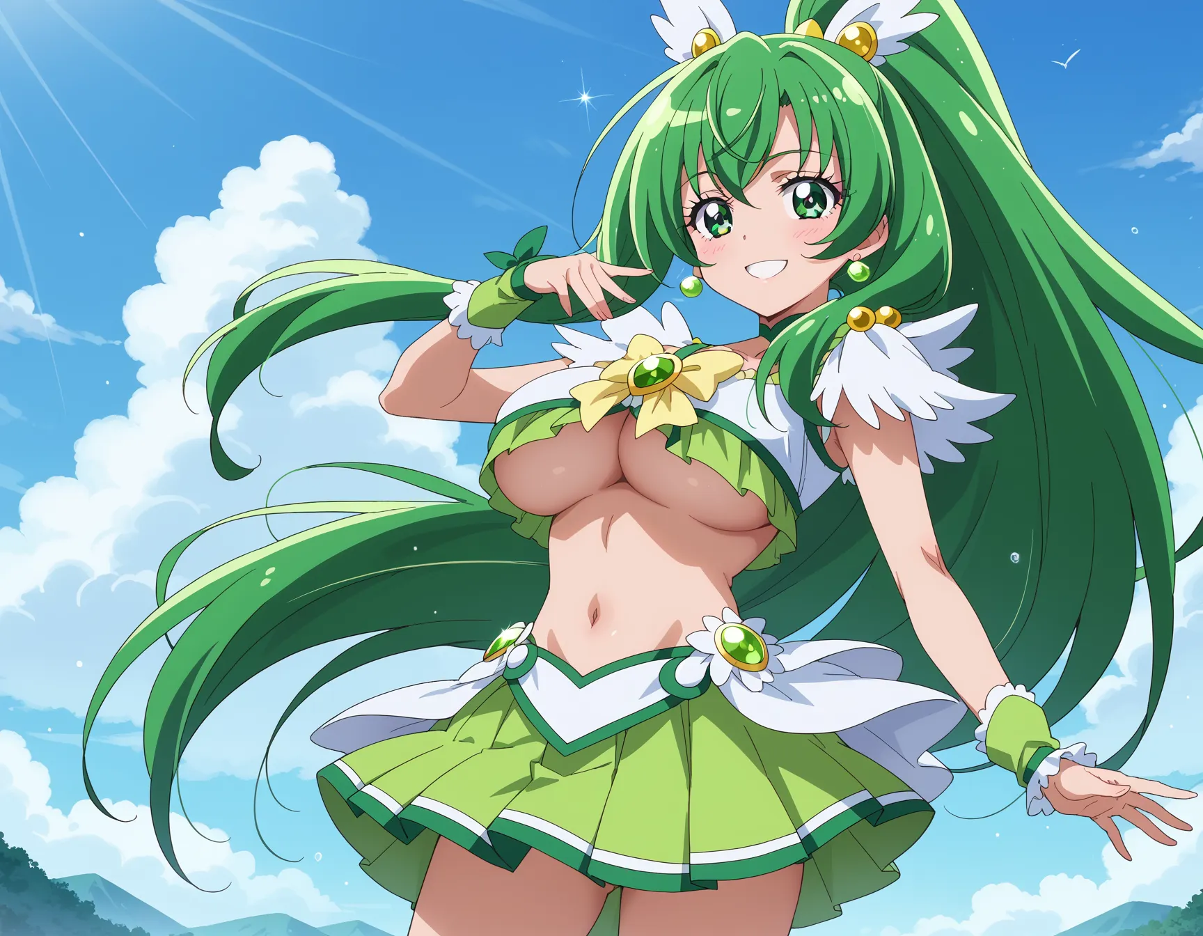 【「アイドル」AIエロ画像（イラスト・アニメ・二次元風）767枚まとめ！(21ページ目)のエロ画像12枚目