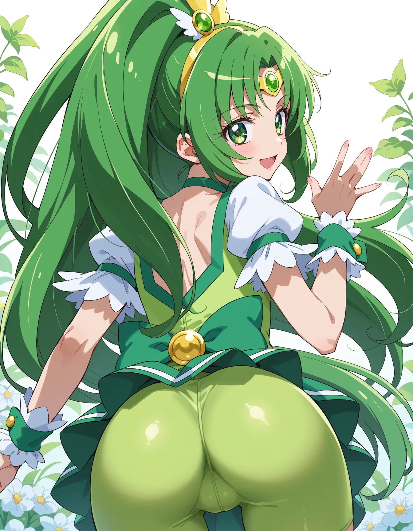 【「尻」AIエロ画像（イラスト・アニメ・二次元風）13361枚まとめ！(362ページ目)のエロ画像4枚目