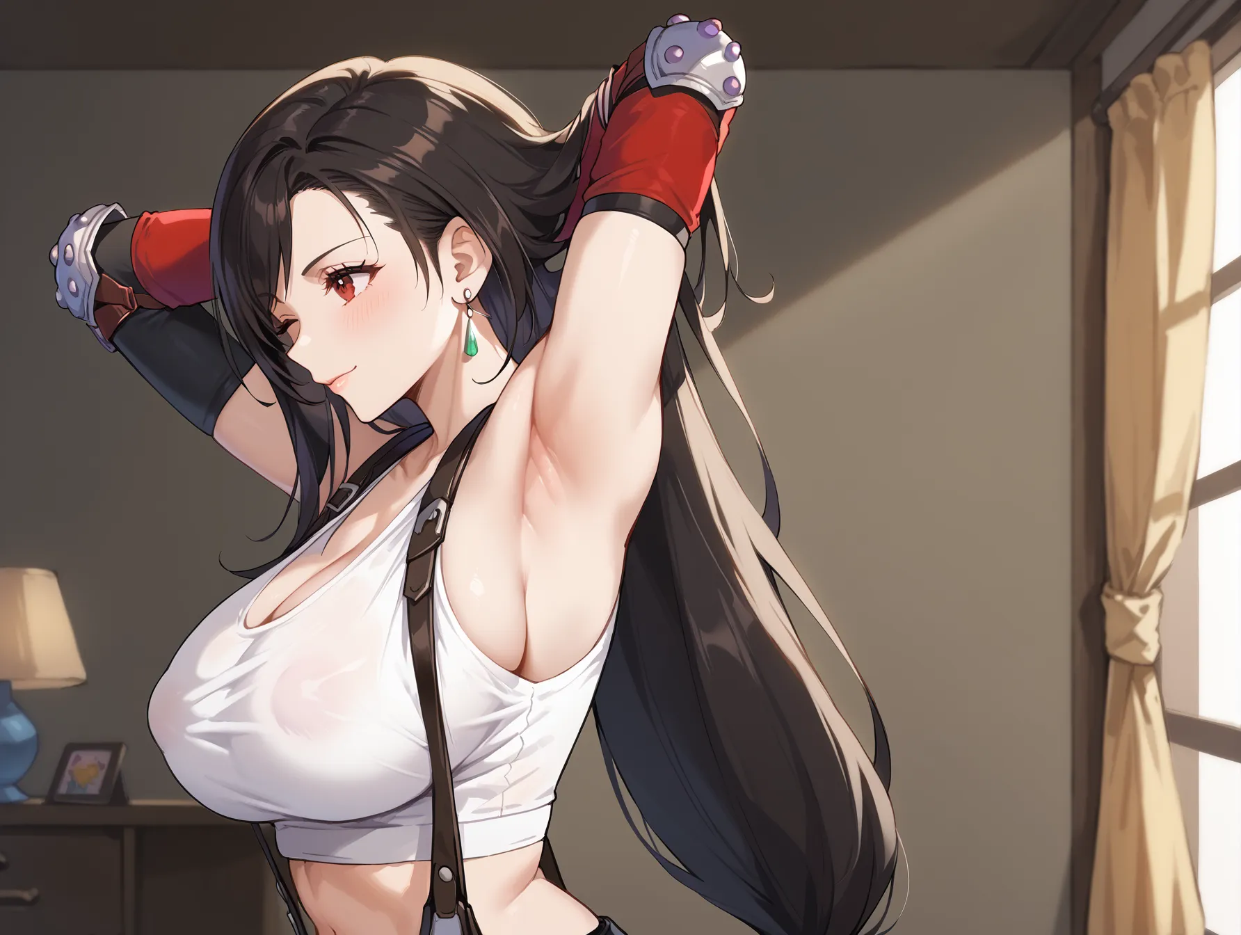 【「腋・脇」AIエロ画像（イラスト・アニメ・二次元風）4705枚まとめ！(129ページ目)のエロ画像15枚目
