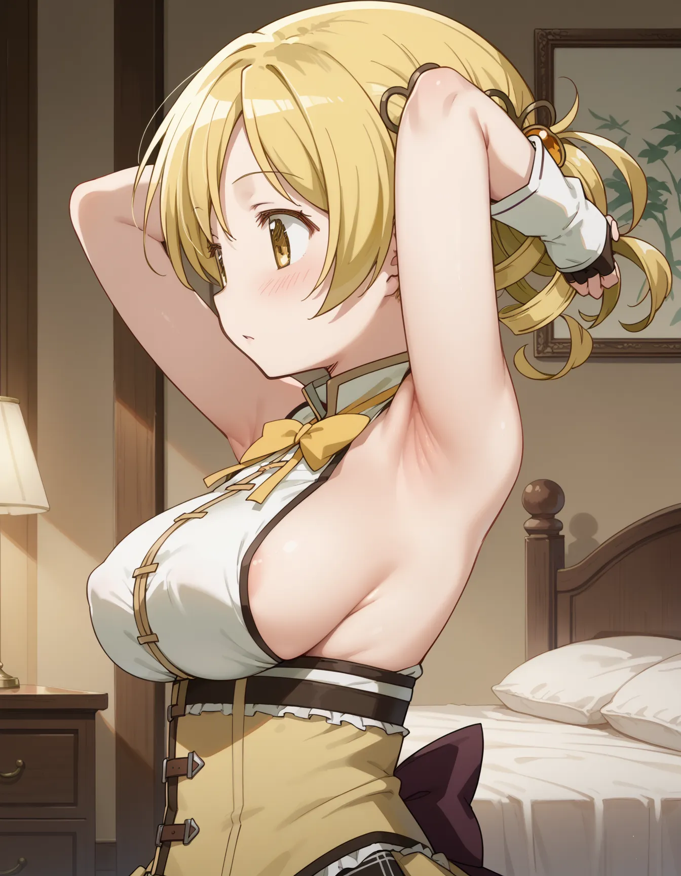 【「腋・脇」AIエロ画像（イラスト・アニメ・二次元風）4705枚まとめ！(129ページ目)のエロ画像13枚目
