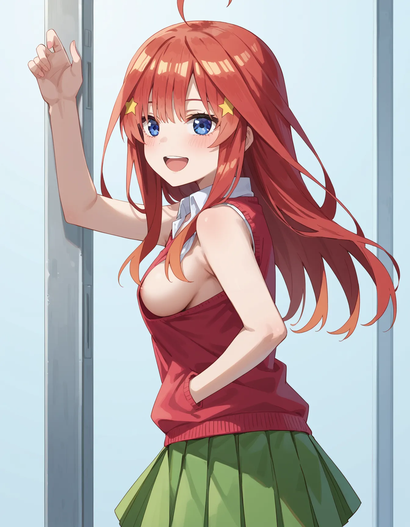 【「学制服」AIエロ画像（イラスト・アニメ・二次元風）4855枚まとめ！(131ページ目)のエロ画像23枚目