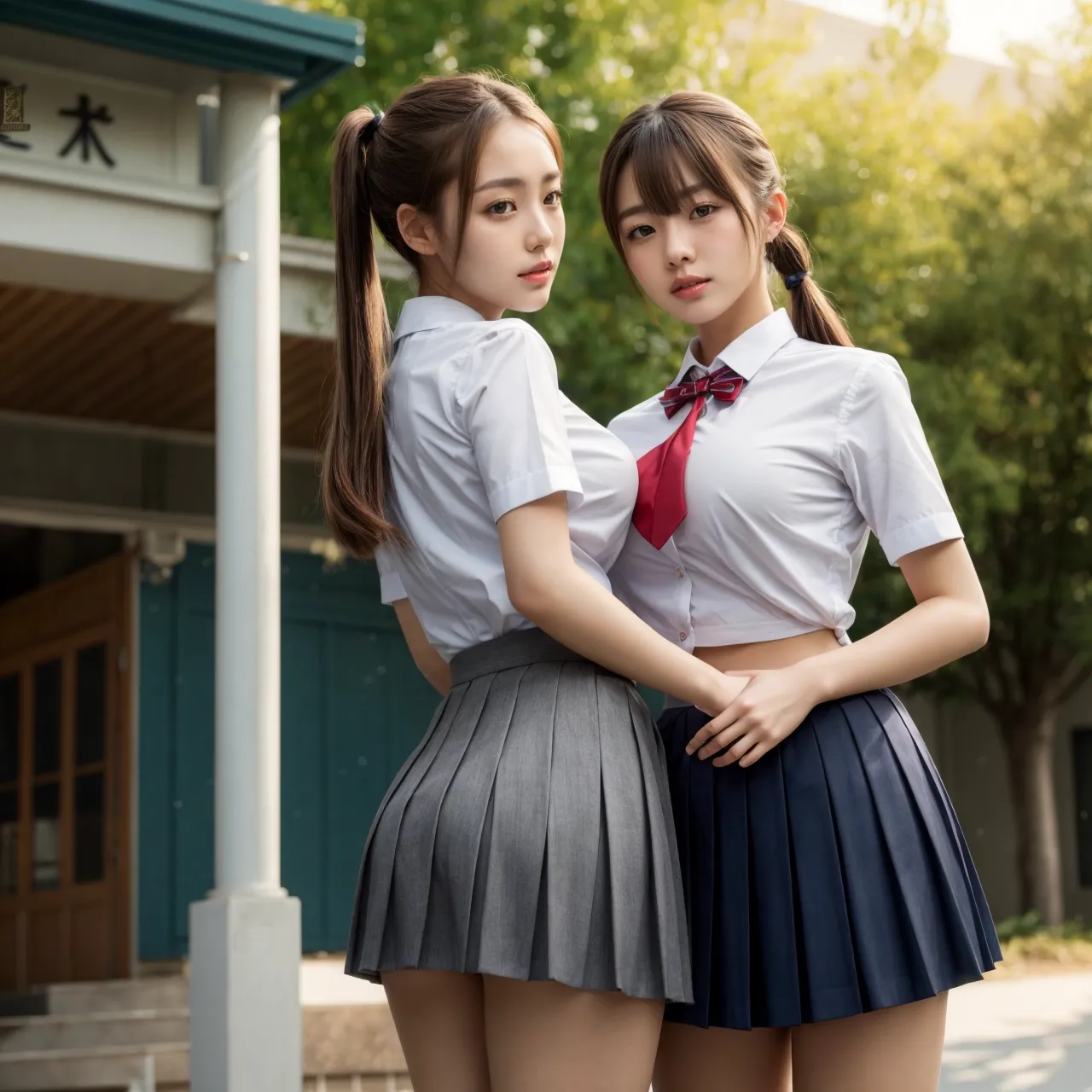 【「女子校生・JK×おまんこ」AIエロ画像（リアル・実写・フォト風）1655枚まとめ！(45ページ目)のエロ画像13枚目