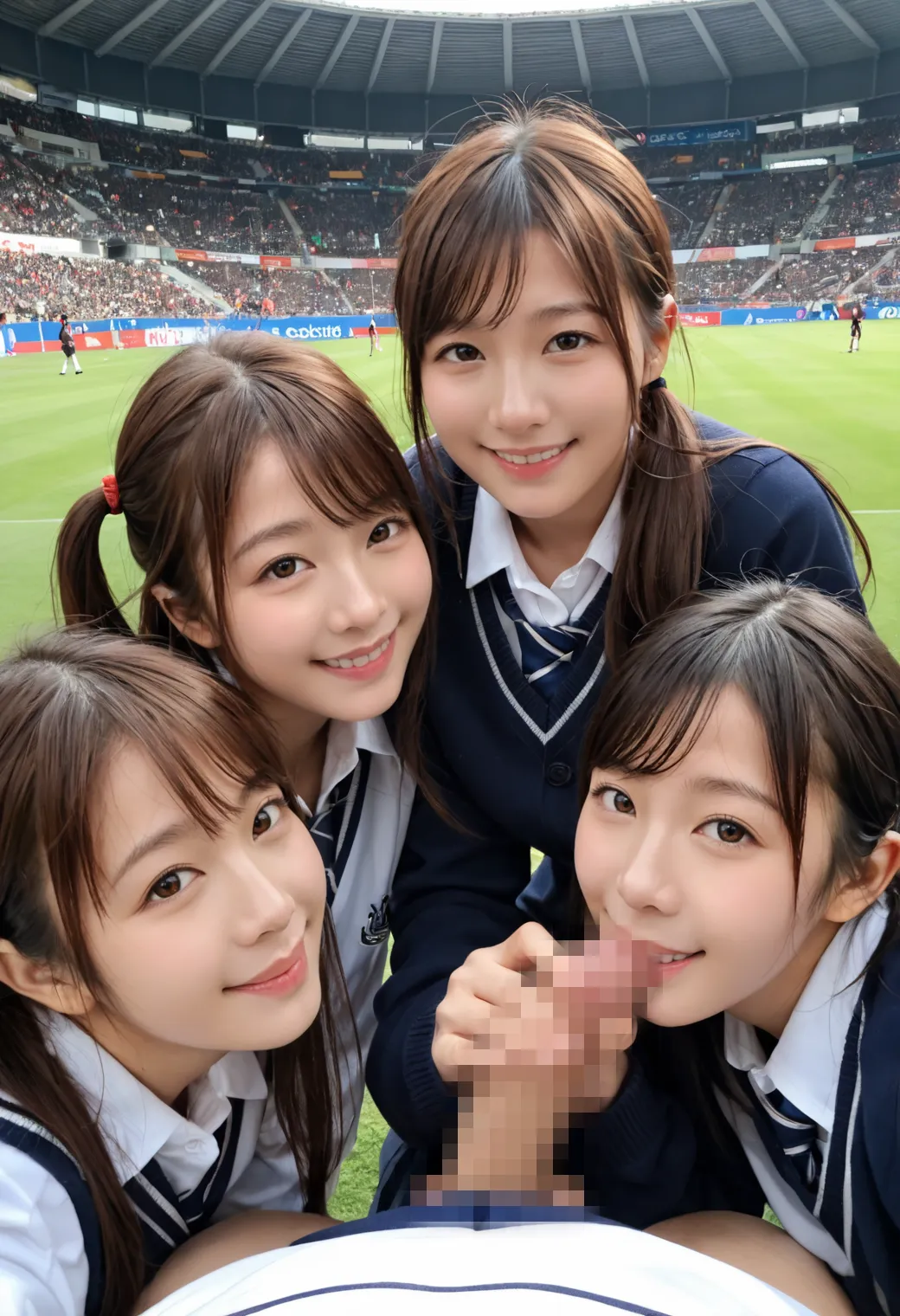 【「女子校生・JK×学制服」AIエロ画像（リアル・実写・フォト風）6248枚まとめ！(169ページ目)のエロ画像24枚目