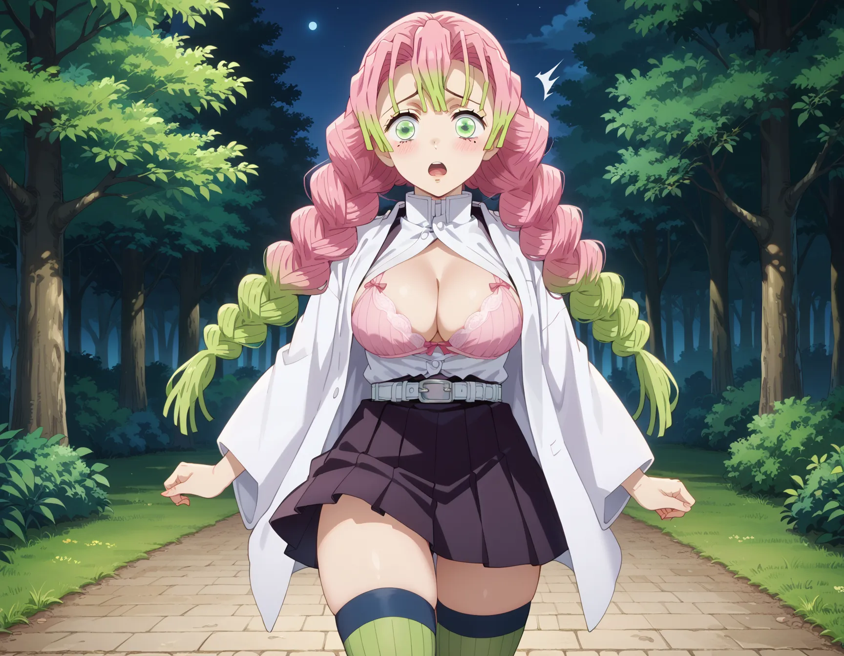 【「下着（ブラジャー・パンティ）」AIエロ画像（イラスト・アニメ・二次元風）15996枚まとめ！(430ページ目)のエロ画像13枚目