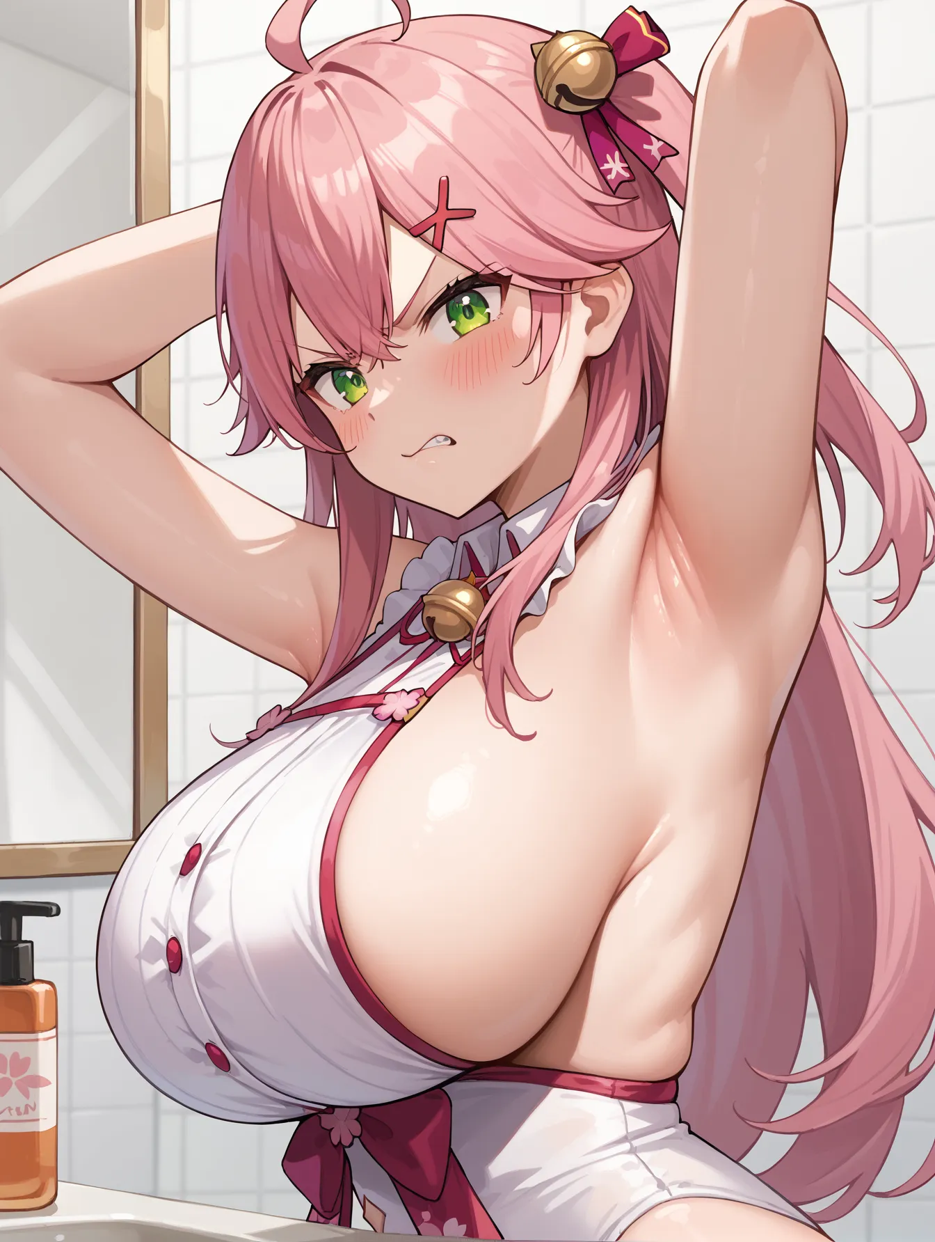 【「爆乳・超乳」AIエロ画像（イラスト・アニメ・二次元風）5621枚まとめ！(151ページ目)のエロ画像28枚目