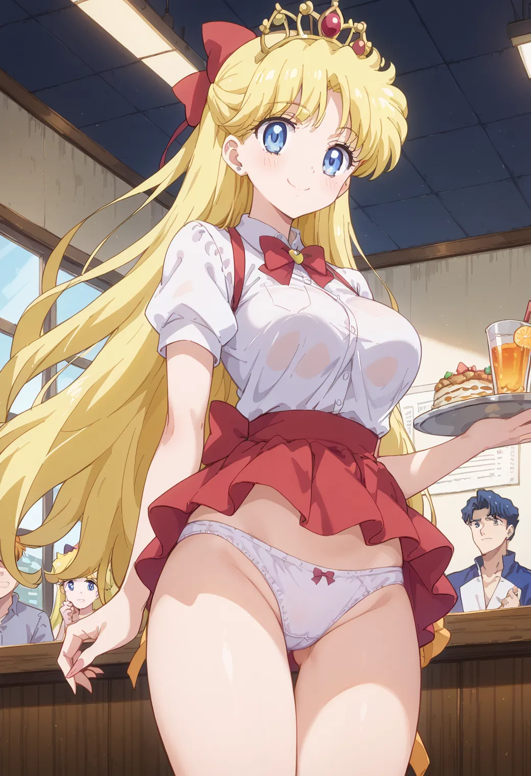 【「下着（ブラジャー・パンティ）」AIエロ画像（イラスト・アニメ・二次元風）15996枚まとめ！(429ページ目)のエロ画像29枚目