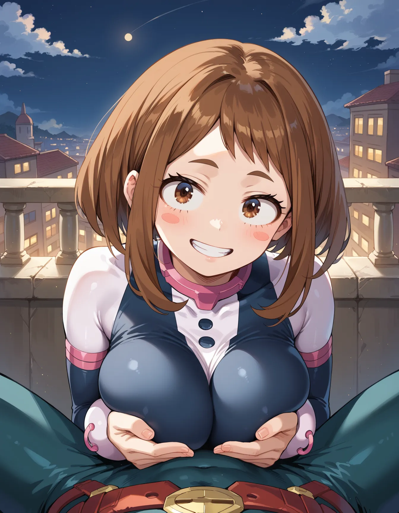 【「巨乳」AIエロ画像（イラスト・アニメ・二次元風）26161枚まとめ！(708ページ目)のエロ画像4枚目