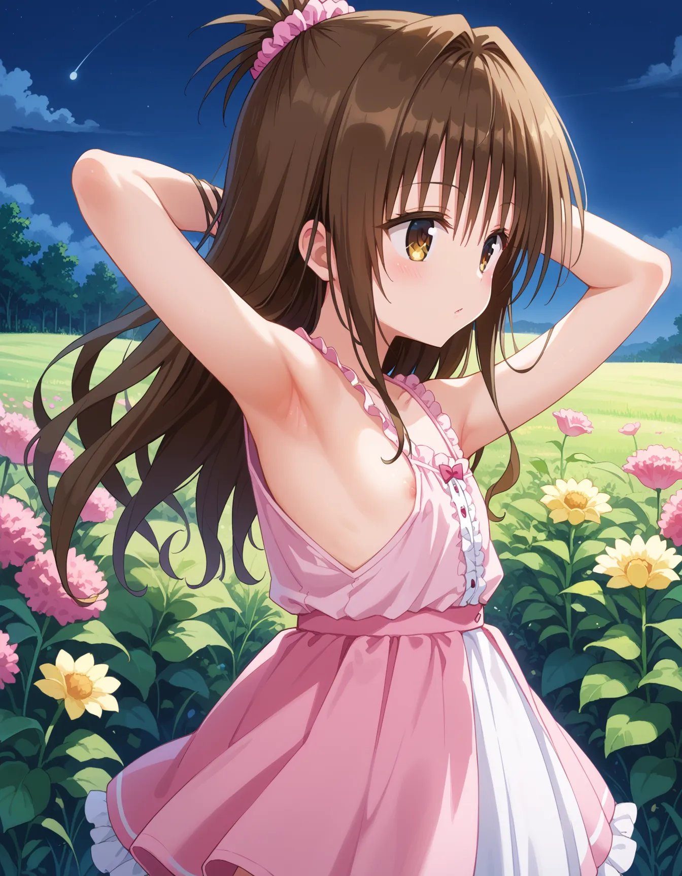 【「腋・脇」AIエロ画像（イラスト・アニメ・二次元風）4705枚まとめ！(128ページ目)のエロ画像19枚目