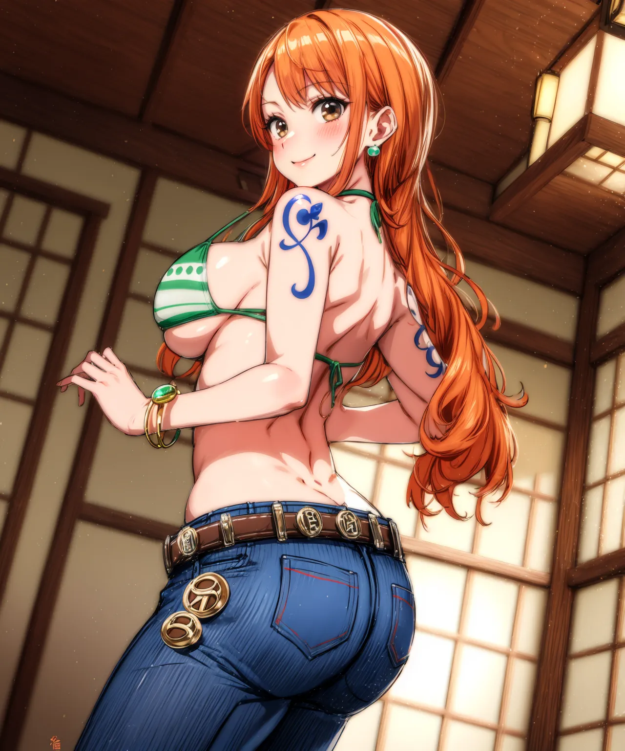 【「下着（ブラジャー・パンティ）」AIエロ画像（イラスト・アニメ・二次元風）15996枚まとめ！(428ページ目)のエロ画像4枚目