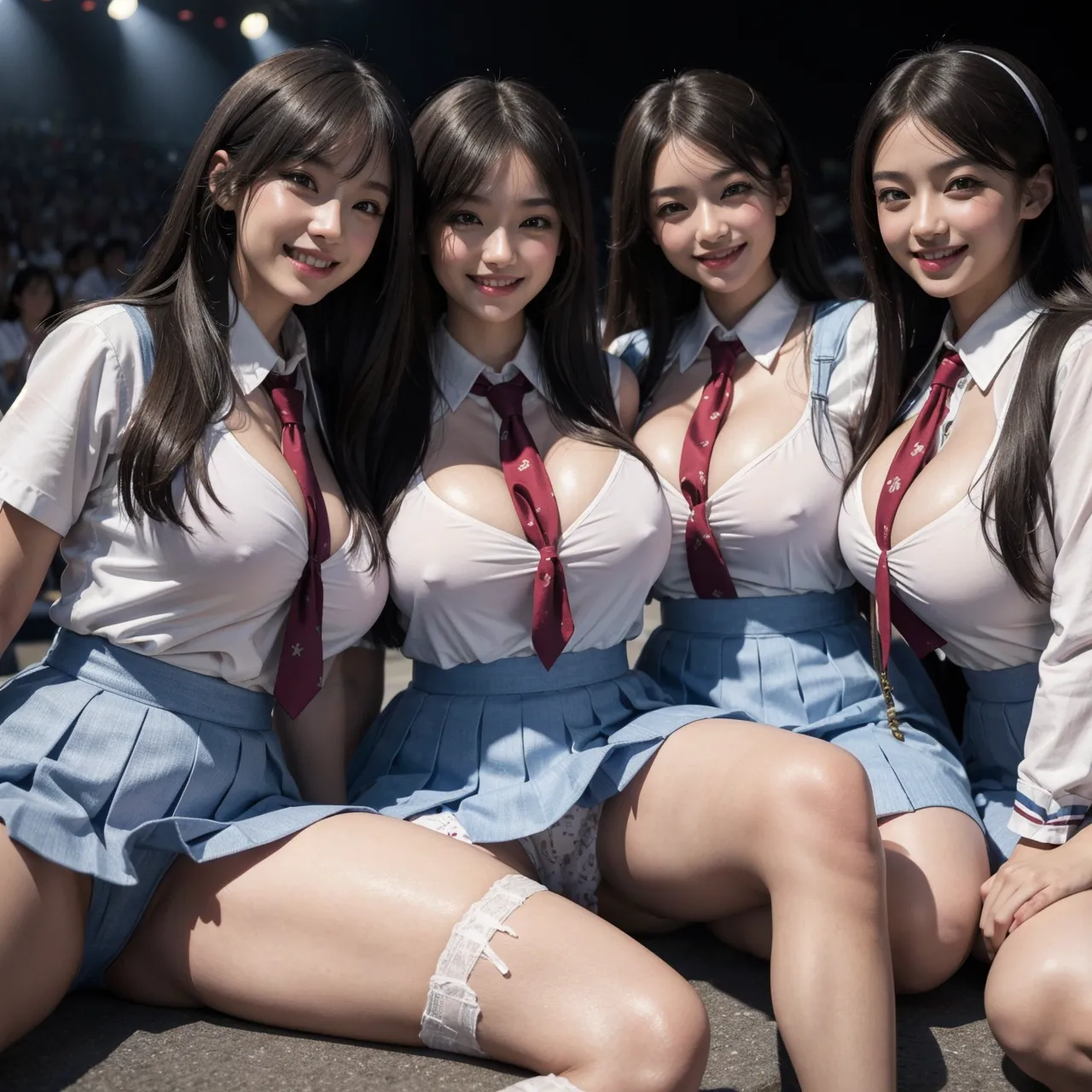 【「爆乳・超乳×アイドル」AIエロ画像（リアル・実写・フォト風）346枚まとめ！(9ページ目)のエロ画像28枚目