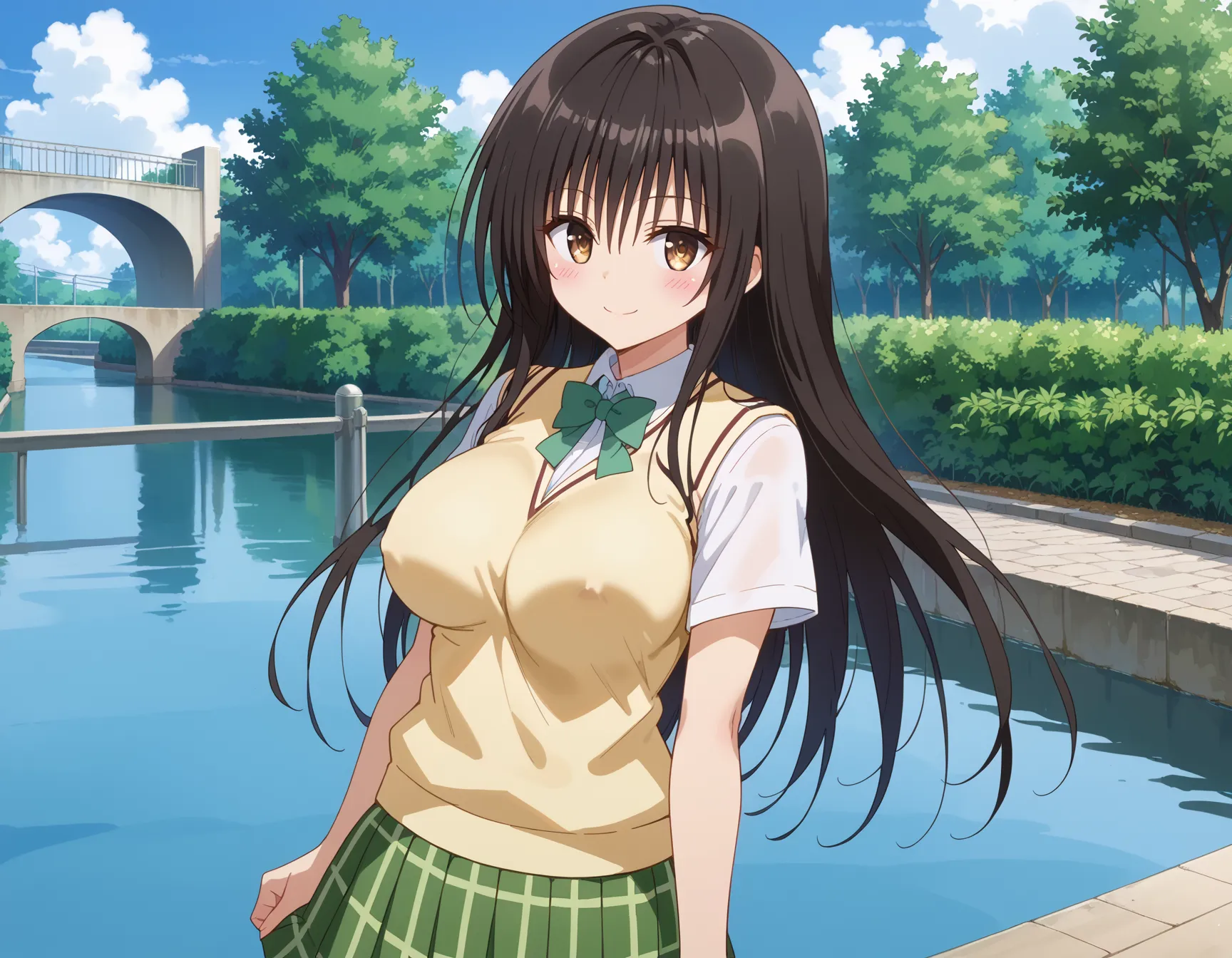 【「学制服」AIエロ画像（イラスト・アニメ・二次元風）4855枚まとめ！(130ページ目)のエロ画像12枚目