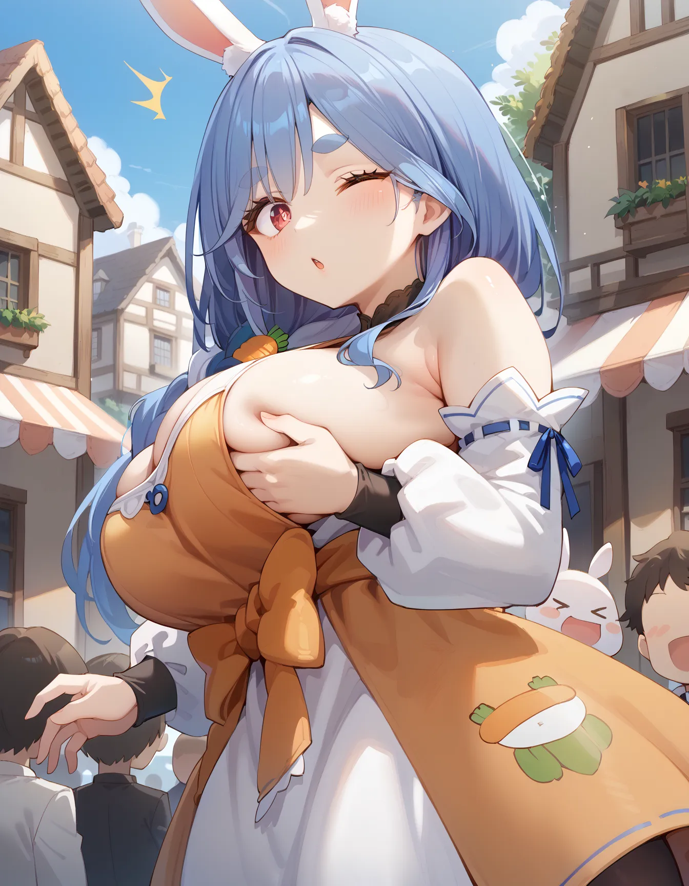 【「巨乳」AIエロ画像（イラスト・アニメ・二次元風）26161枚まとめ！(703ページ目)のエロ画像10枚目