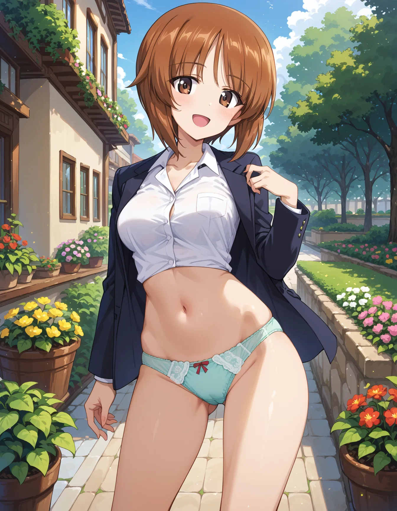 【「下着（ブラジャー・パンティ）」AIエロ画像（イラスト・アニメ・二次元風）15996枚まとめ！(427ページ目)のエロ画像1枚目
