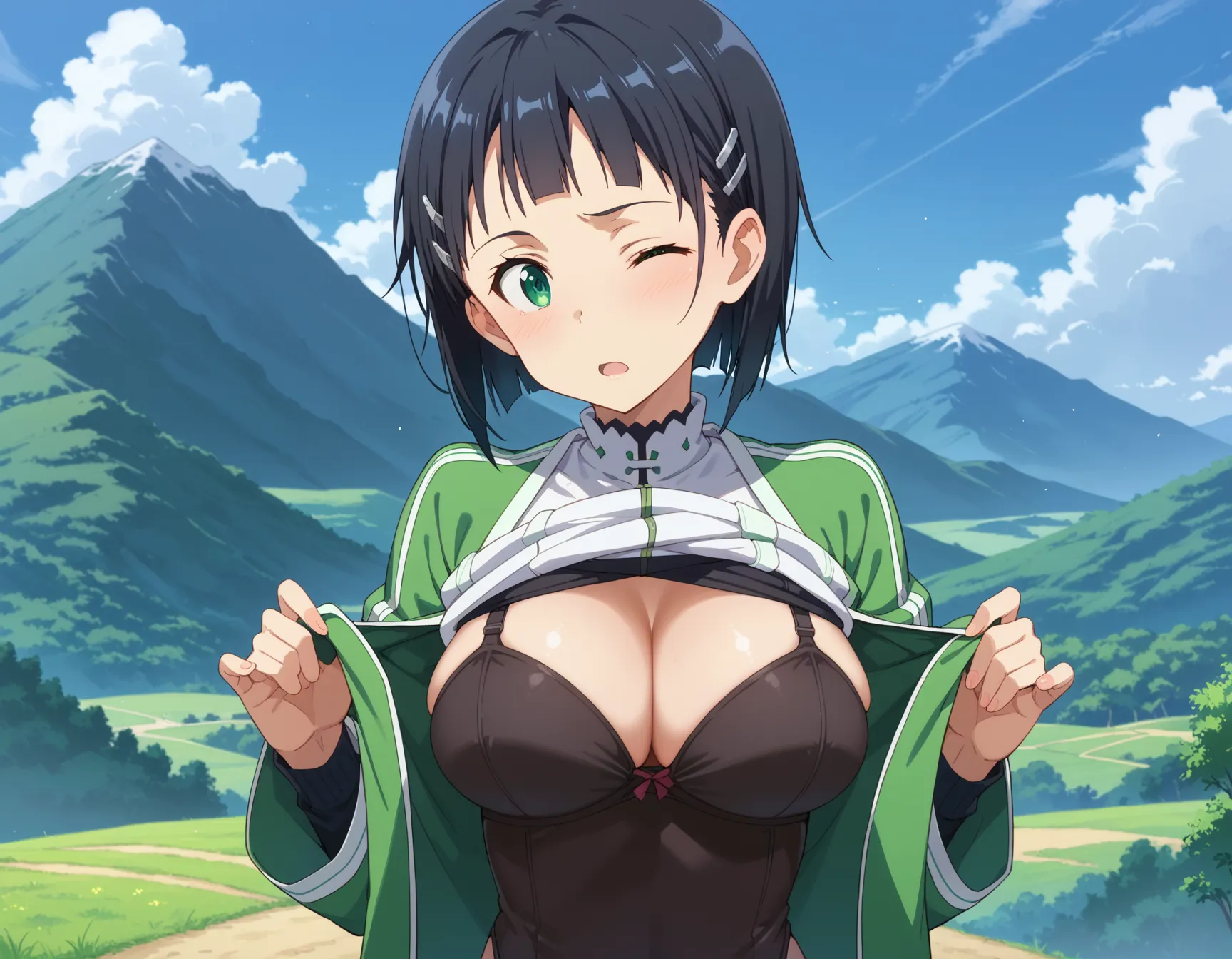 【「下着（ブラジャー・パンティ）」AIエロ画像（イラスト・アニメ・二次元風）15996枚まとめ！(426ページ目)のエロ画像5枚目