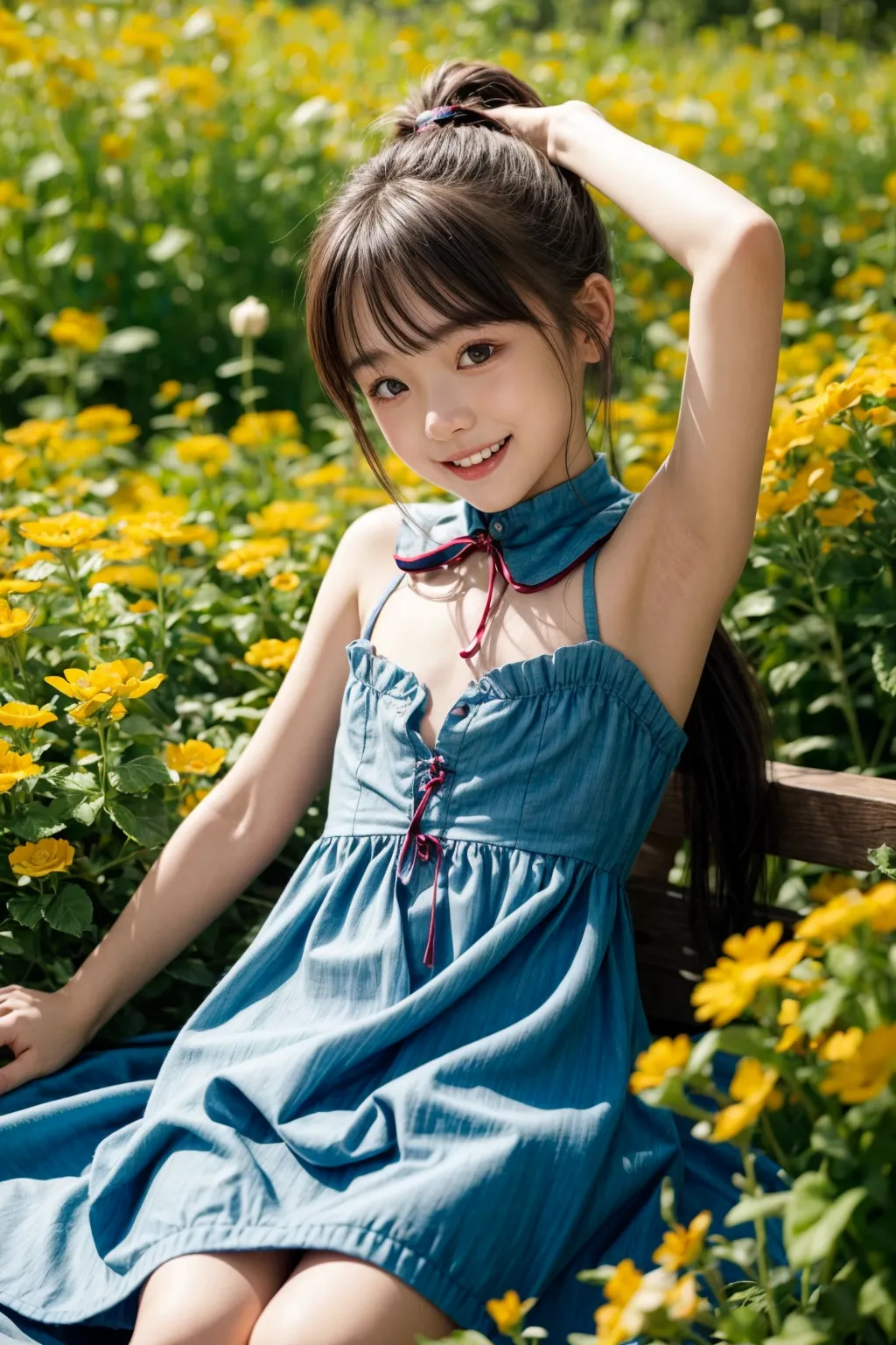 【「腋・脇」AIエロ画像（リアル・実写・フォト風）3812枚まとめ！(102ページ目)のエロ画像16枚目