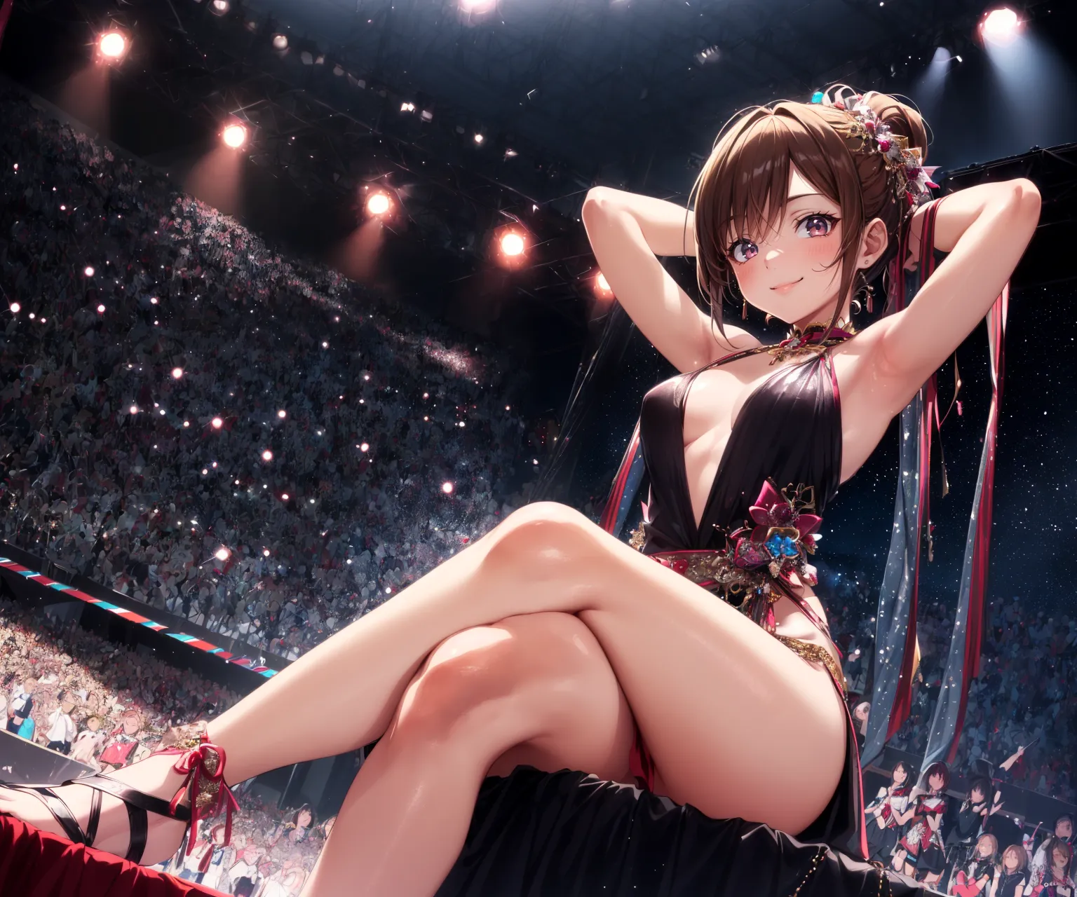 【「爆乳・超乳」AIエロ画像（イラスト・アニメ・二次元風）5621枚まとめ！(150ページ目)のエロ画像4枚目