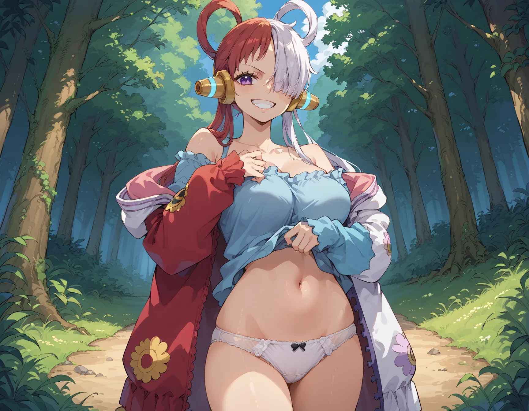 【「下着（ブラジャー・パンティ）」AIエロ画像（イラスト・アニメ・二次元風）15996枚まとめ！(424ページ目)のエロ画像5枚目