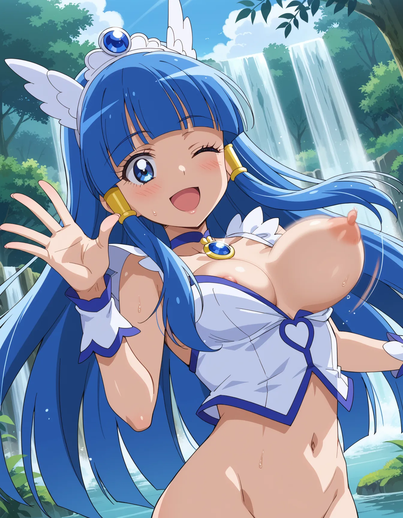 【「下着（ブラジャー・パンティ）」AIエロ画像（イラスト・アニメ・二次元風）15996枚まとめ！(423ページ目)のエロ画像9枚目