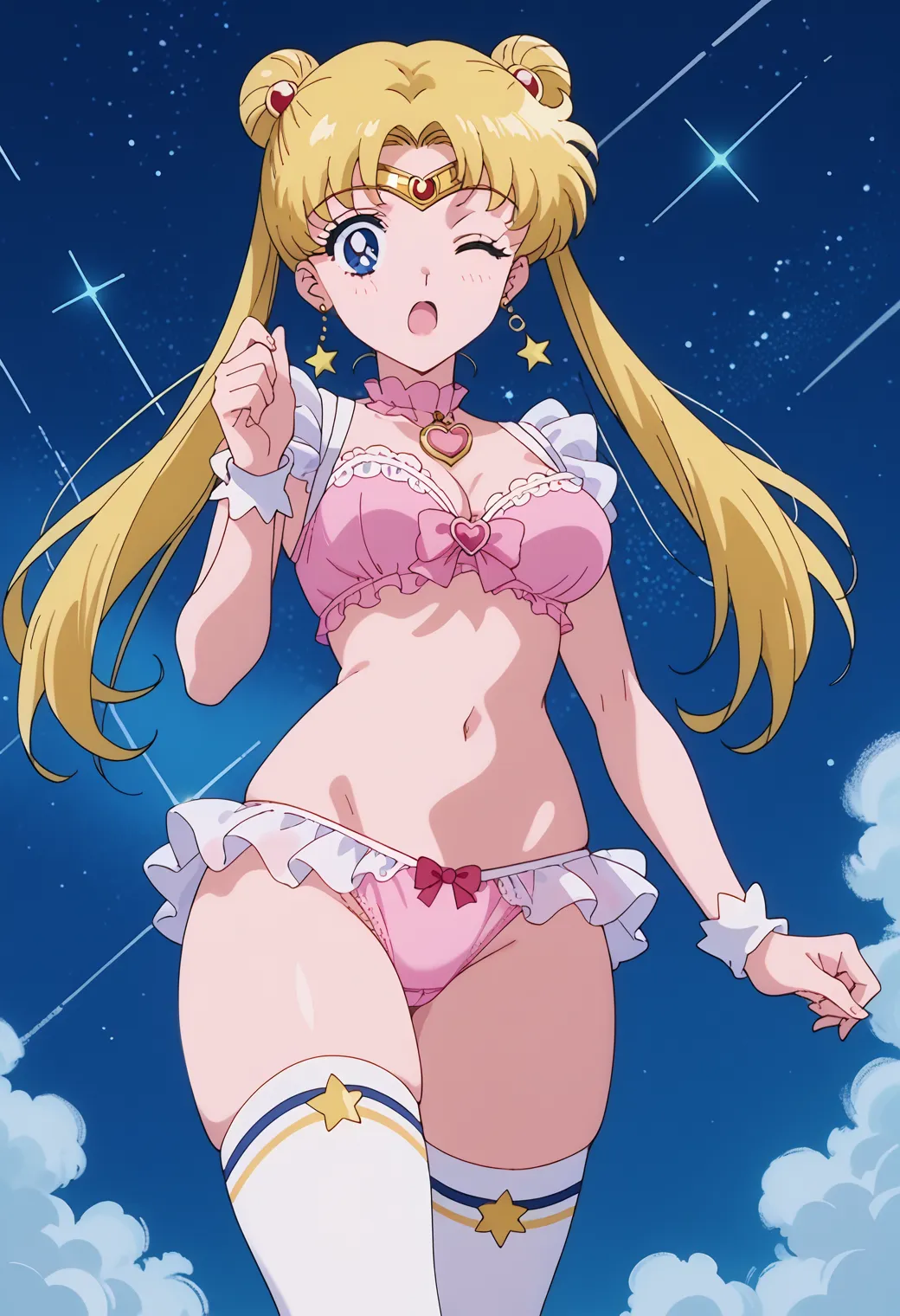【「下着（ブラジャー・パンティ）」AIエロ画像（イラスト・アニメ・二次元風）15996枚まとめ！(422ページ目)のエロ画像27枚目