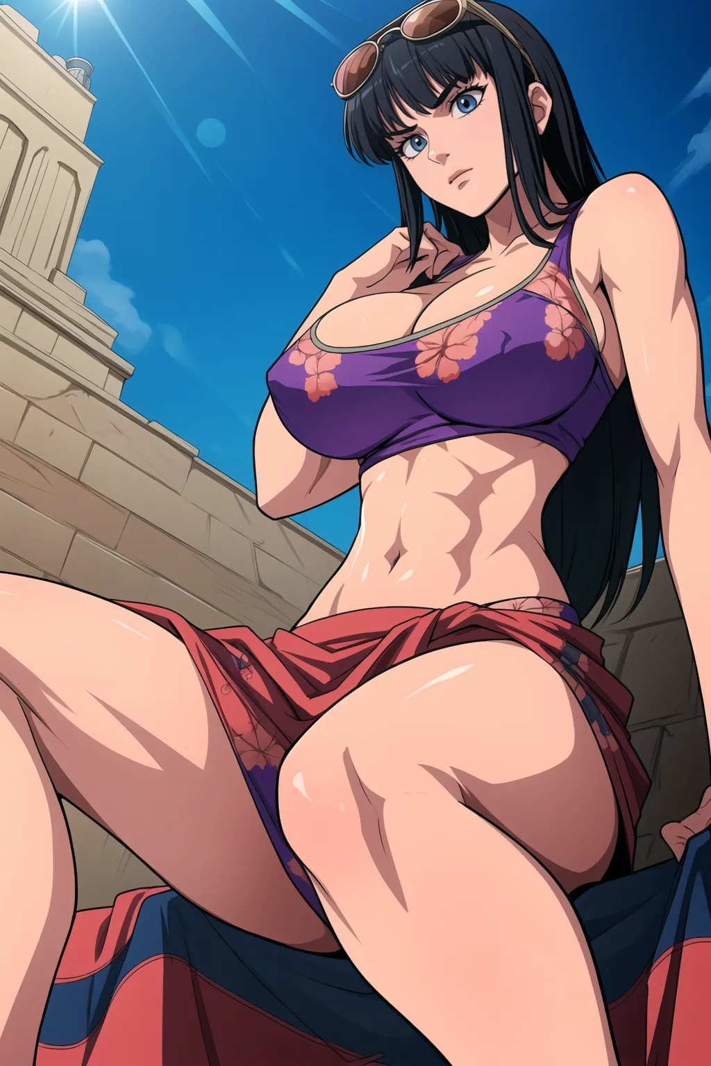 【「爆乳・超乳」AIエロ画像（イラスト・アニメ・二次元風）5621枚まとめ！(149ページ目)のエロ画像13枚目