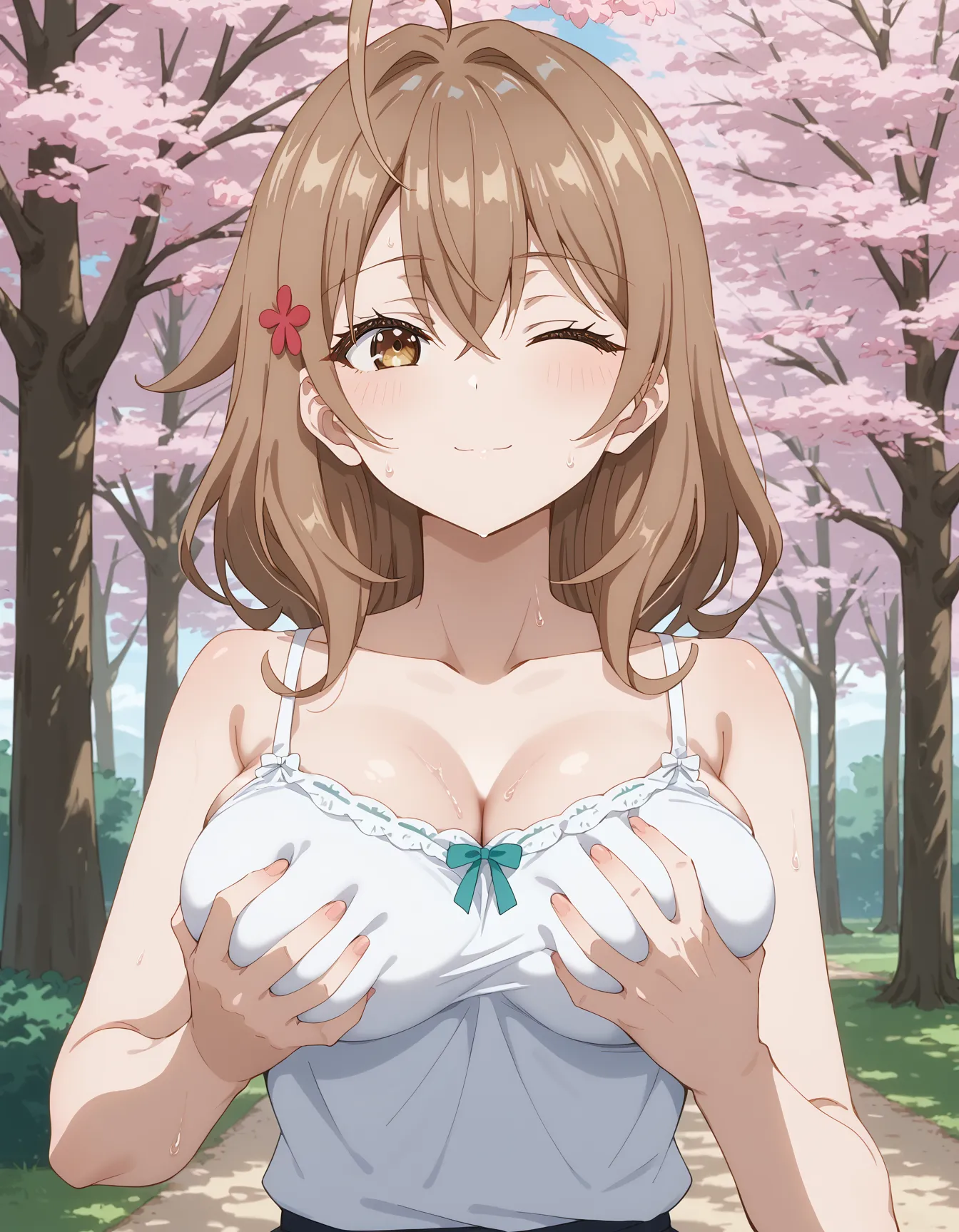 【「下着（ブラジャー・パンティ）」AIエロ画像（イラスト・アニメ・二次元風）15996枚まとめ！(422ページ目)のエロ画像13枚目