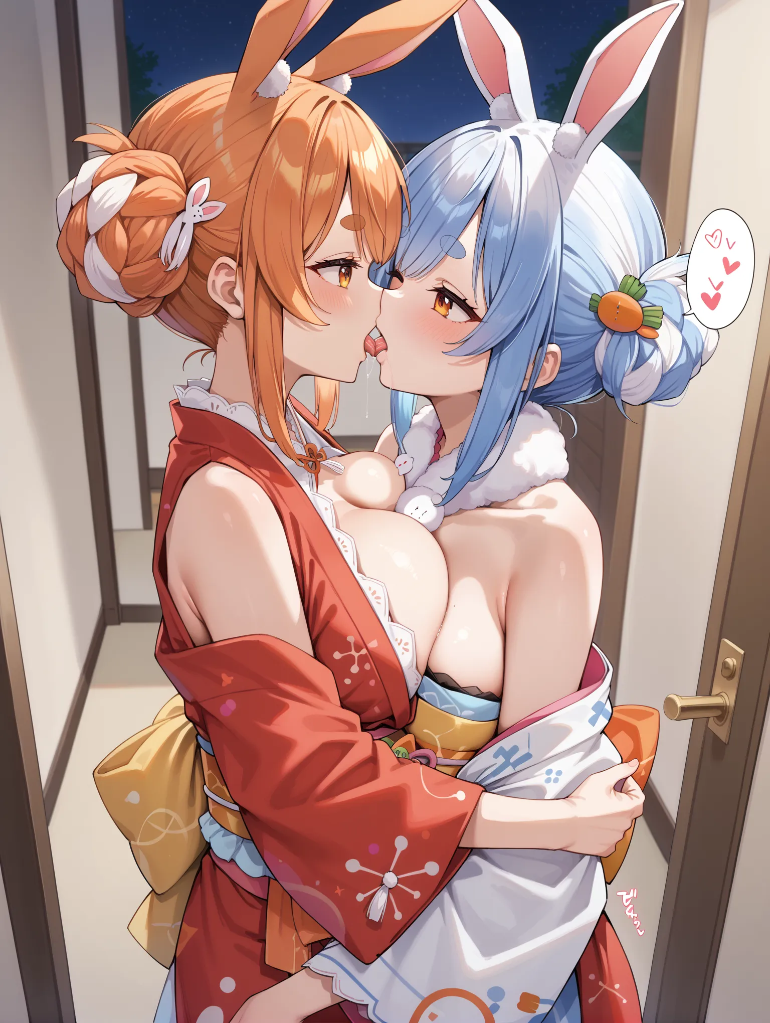 【「爆乳・超乳」AIエロ画像（イラスト・アニメ・二次元風）5621枚まとめ！(149ページ目)のエロ画像2枚目