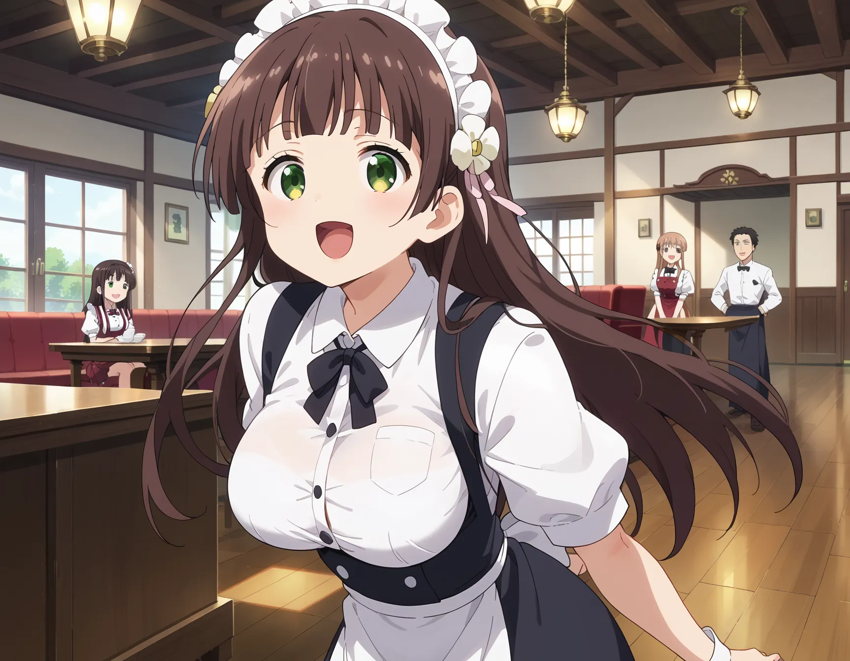 【「巨乳」AIエロ画像（イラスト・アニメ・二次元風）26161枚まとめ！(692ページ目)のエロ画像9枚目