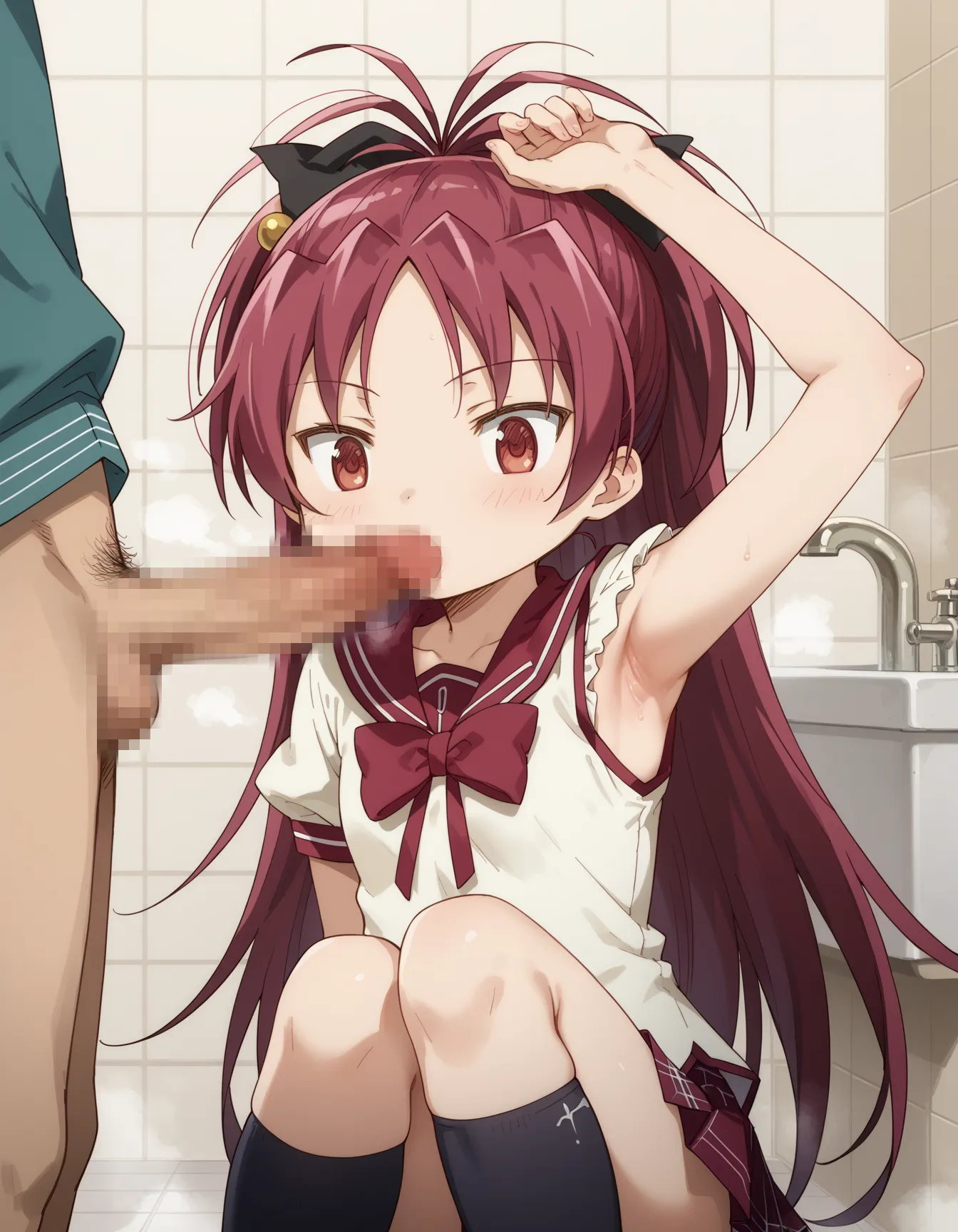 【「腋・脇」AIエロ画像（イラスト・アニメ・二次元風）4705枚まとめ！(126ページ目)のエロ画像4枚目