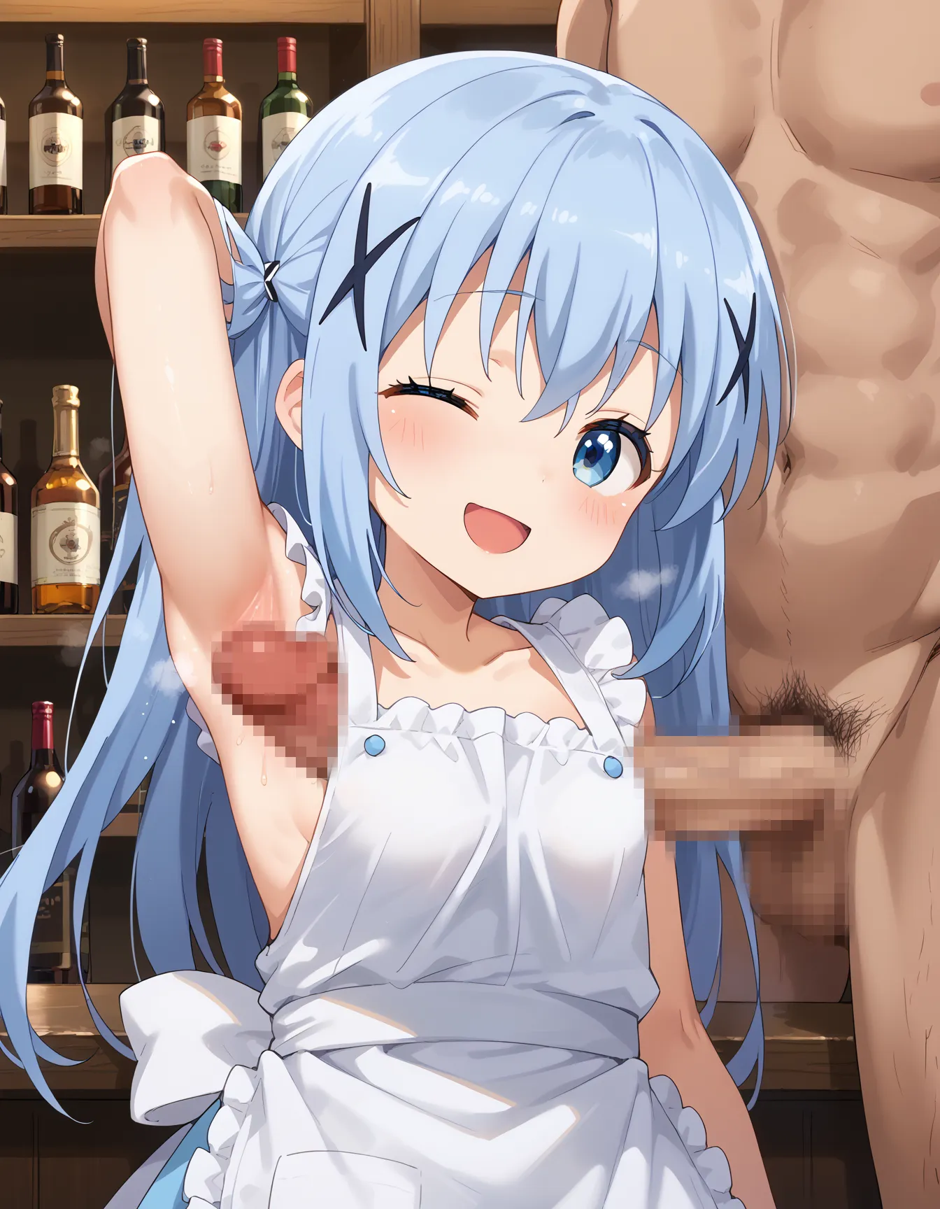 【「腋・脇」AIエロ画像（イラスト・アニメ・二次元風）4705枚まとめ！(125ページ目)のエロ画像21枚目