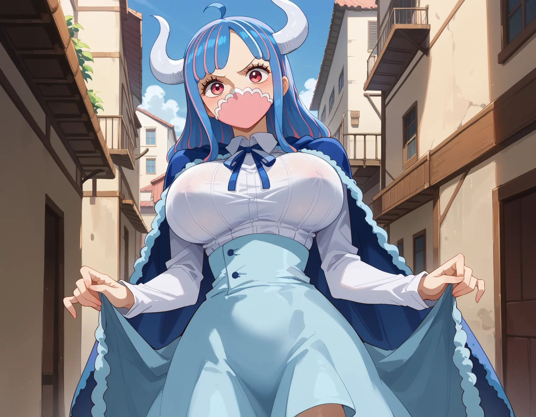 【「巨乳」AIエロ画像（イラスト・アニメ・二次元風）26161枚まとめ！(688ページ目)のエロ画像12枚目