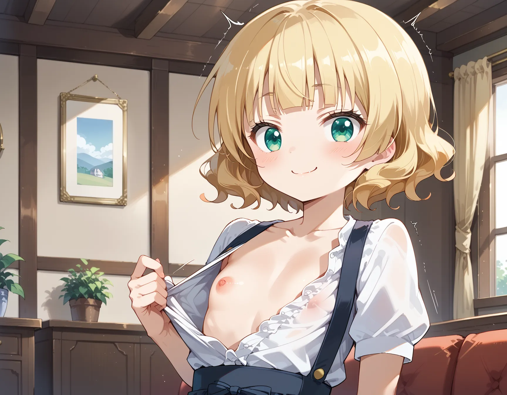 【「貧乳」AIエロ画像（イラスト・アニメ・二次元風）8390枚まとめ！(220ページ目)のエロ画像20枚目