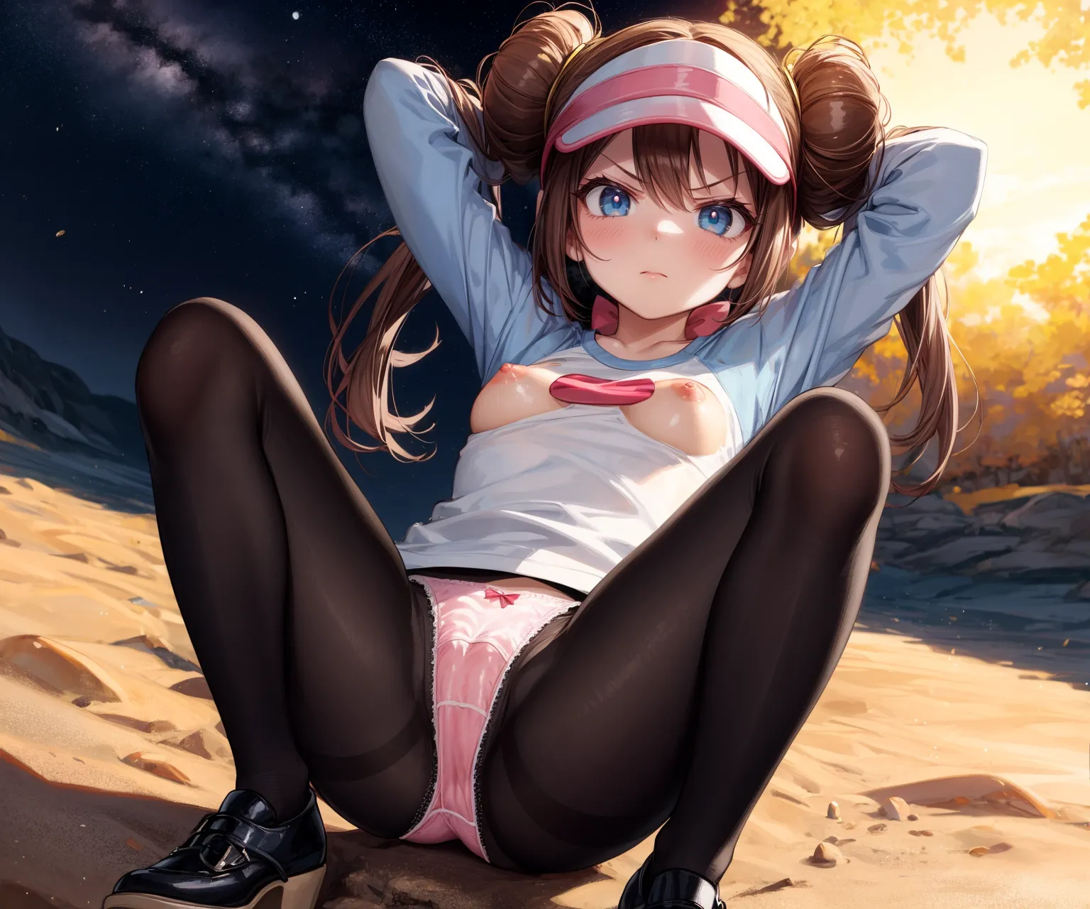 【「パンスト」AIエロ画像（イラスト・アニメ・二次元風）1436枚まとめ！(37ページ目)のエロ画像29枚目