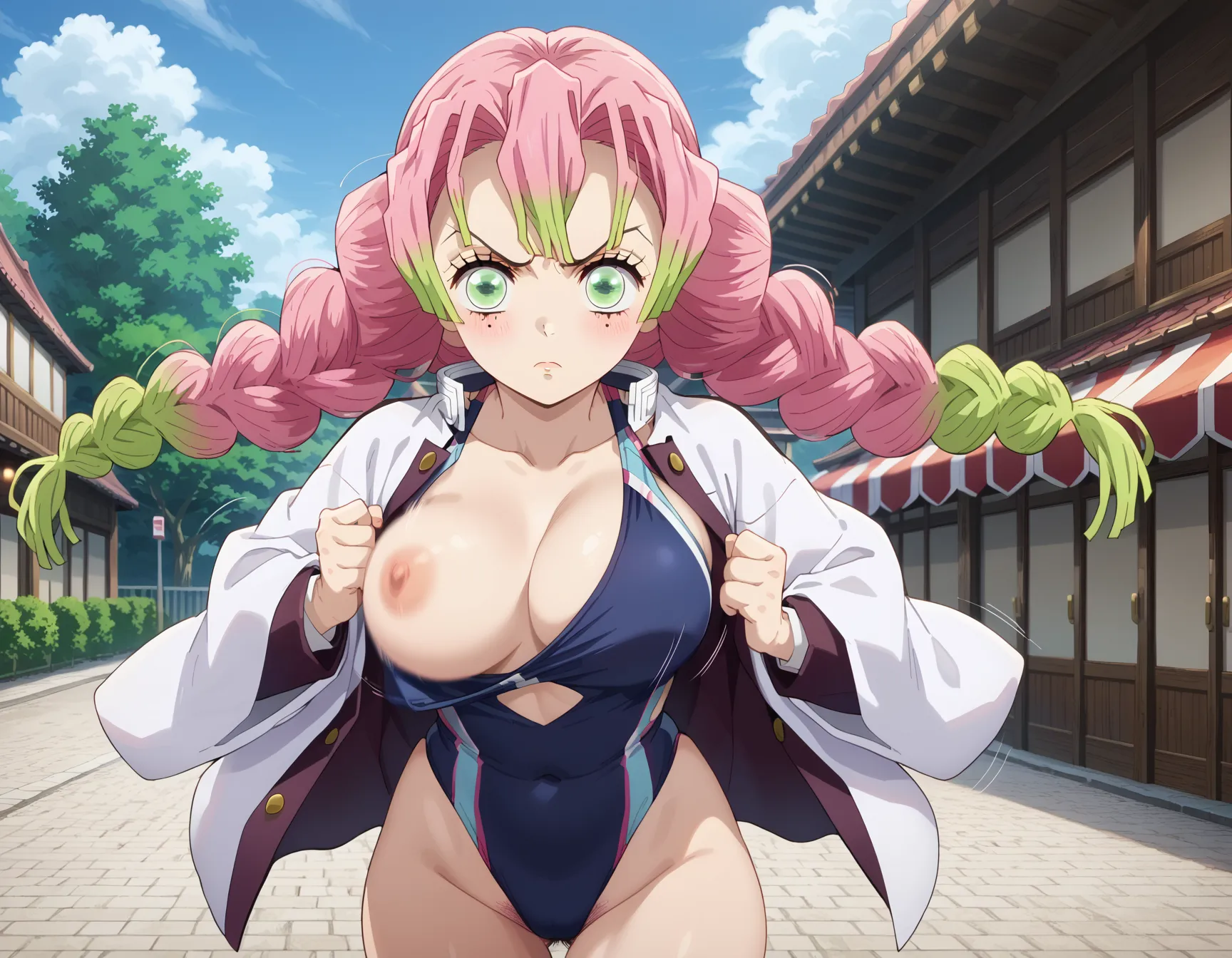 【「下着（ブラジャー・パンティ）」AIエロ画像（イラスト・アニメ・二次元風）15996枚まとめ！(416ページ目)のエロ画像3枚目