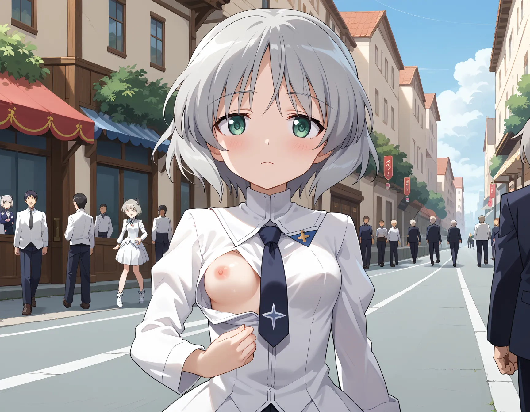 【「下着（ブラジャー・パンティ）」AIエロ画像（イラスト・アニメ・二次元風）15996枚まとめ！(415ページ目)のエロ画像27枚目