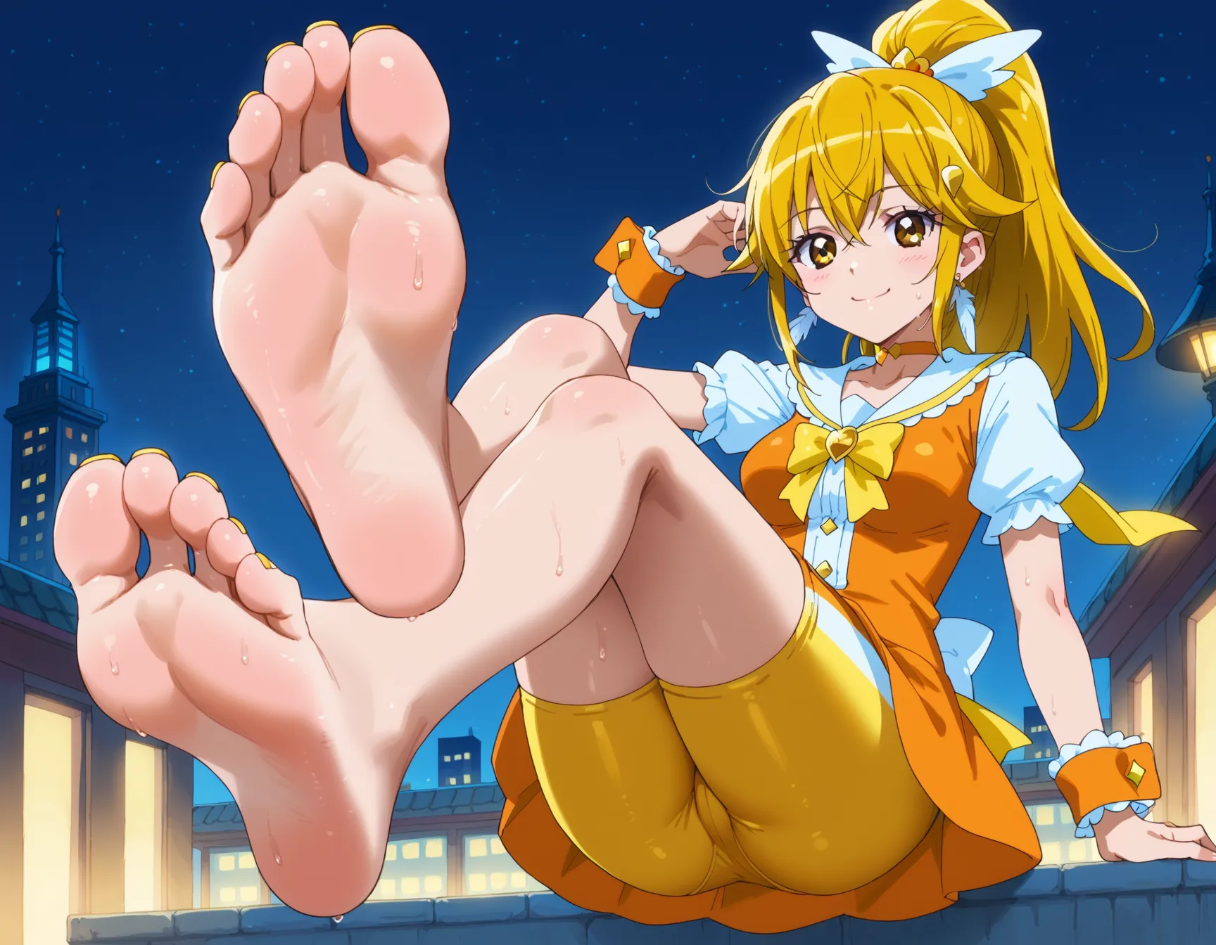 【「下着（ブラジャー・パンティ）」AIエロ画像（イラスト・アニメ・二次元風）15996枚まとめ！(415ページ目)のエロ画像11枚目