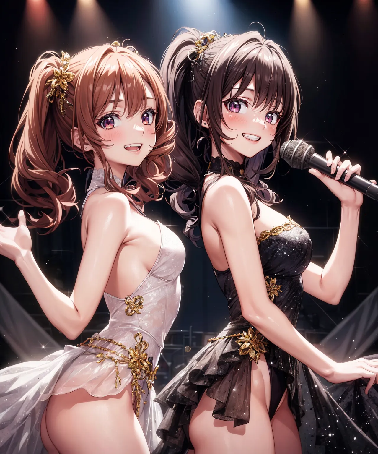 【「アイドル」AIエロ画像（イラスト・アニメ・二次元風）767枚まとめ！(20ページ目)のエロ画像14枚目