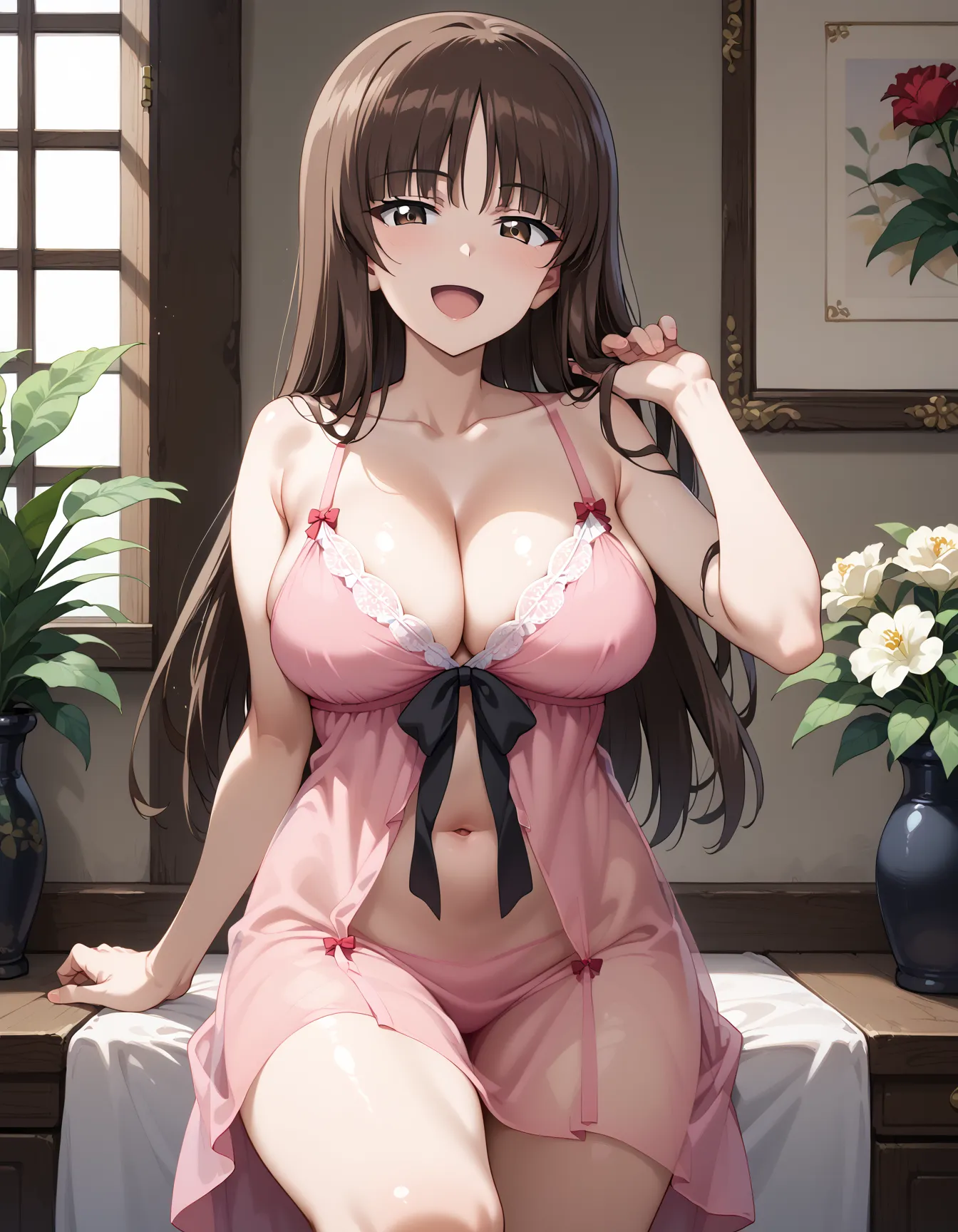 【「下着（ブラジャー・パンティ）」AIエロ画像（イラスト・アニメ・二次元風）15996枚まとめ！(414ページ目)のエロ画像26枚目