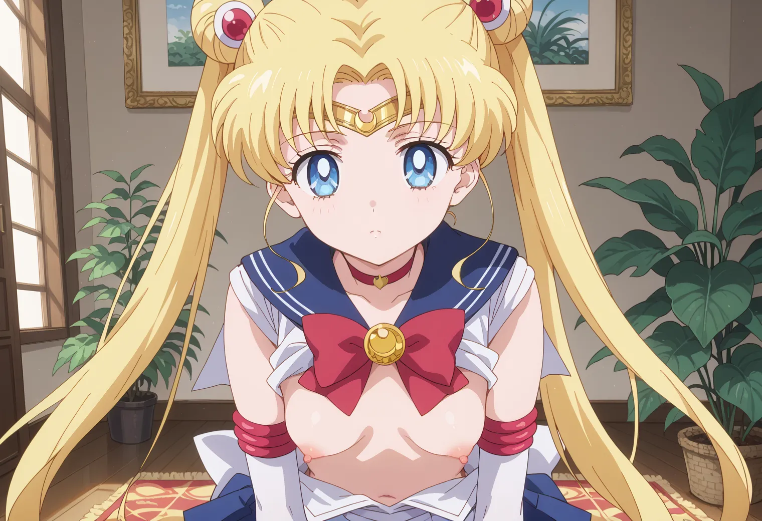 【「下着（ブラジャー・パンティ）」AIエロ画像（イラスト・アニメ・二次元風）15996枚まとめ！(414ページ目)のエロ画像22枚目