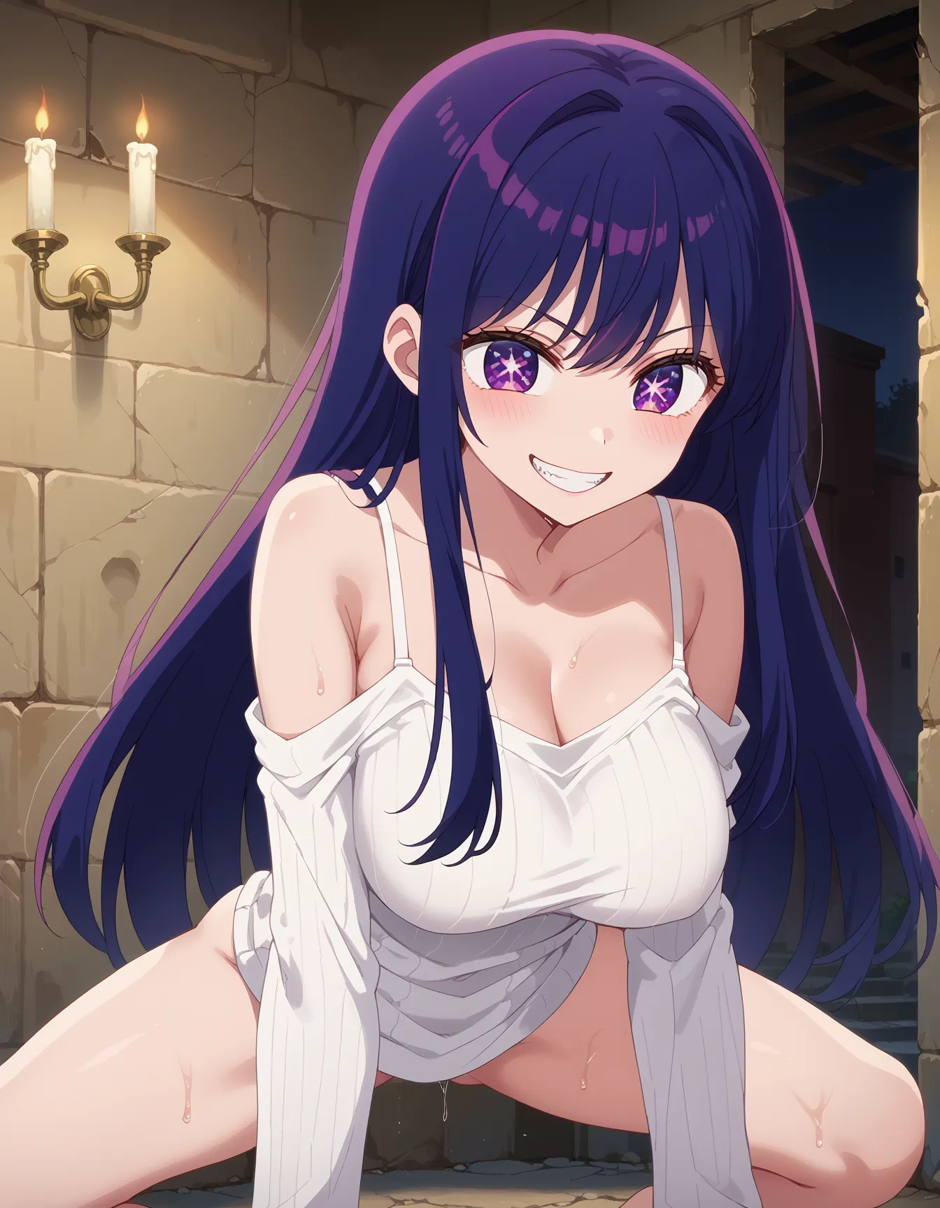【「下着（ブラジャー・パンティ）」AIエロ画像（イラスト・アニメ・二次元風）15996枚まとめ！(414ページ目)のエロ画像14枚目