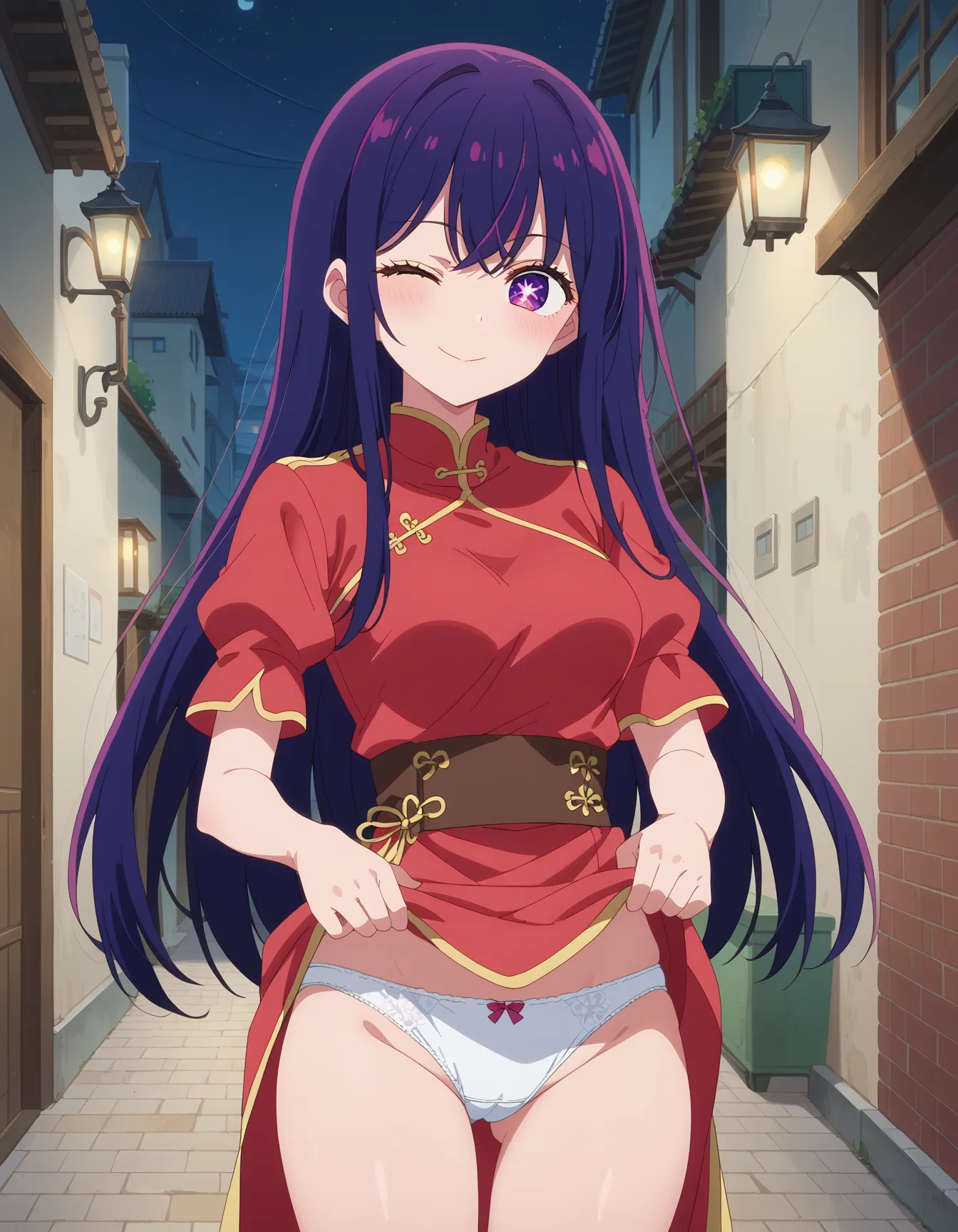 【「下着（ブラジャー・パンティ）」AIエロ画像（イラスト・アニメ・二次元風）15996枚まとめ！(414ページ目)のエロ画像1枚目