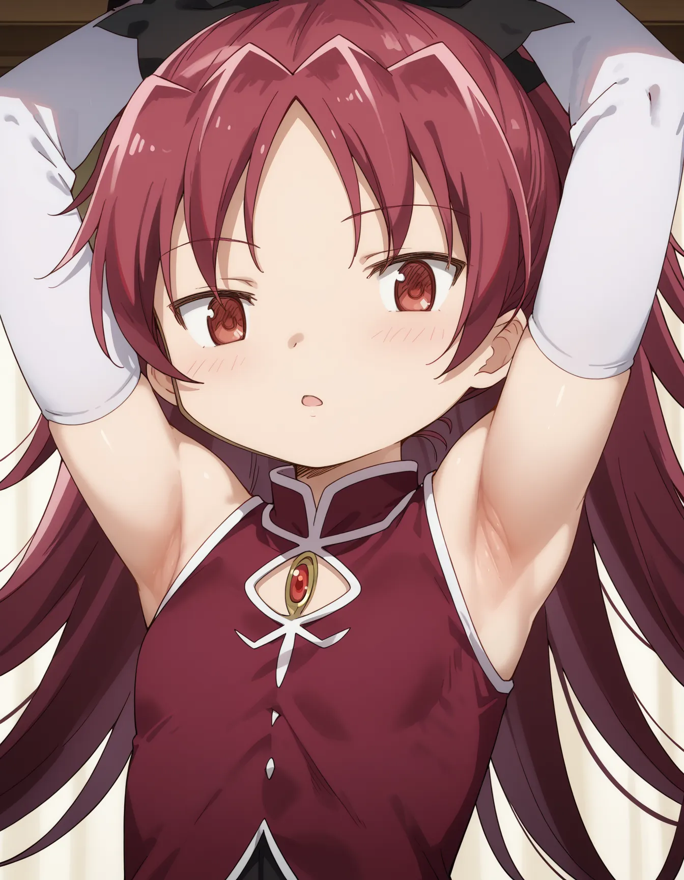 【「腋・脇」AIエロ画像（イラスト・アニメ・二次元風）4705枚まとめ！(123ページ目)のエロ画像24枚目