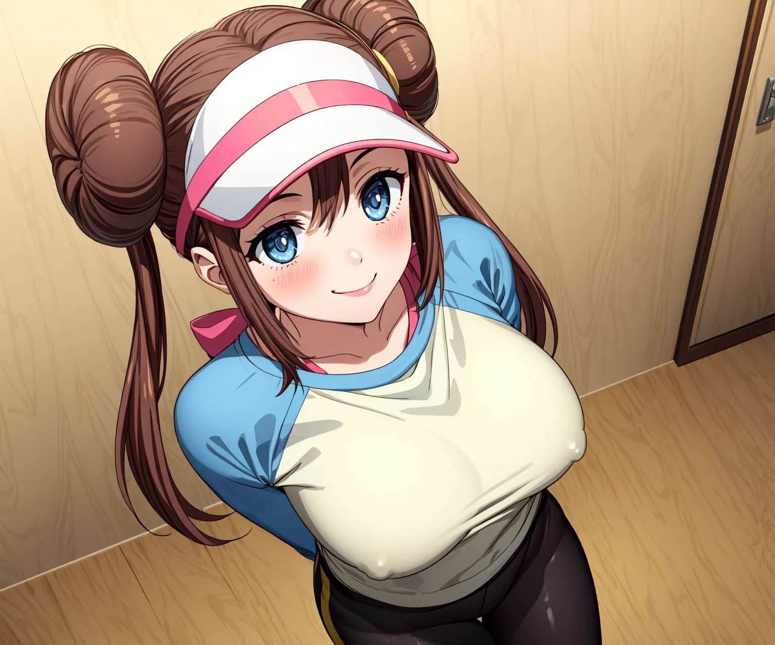 【「巨乳×パンスト」AIエロ画像（イラスト・アニメ・二次元風）575枚まとめ！(15ページ目)のエロ画像23枚目