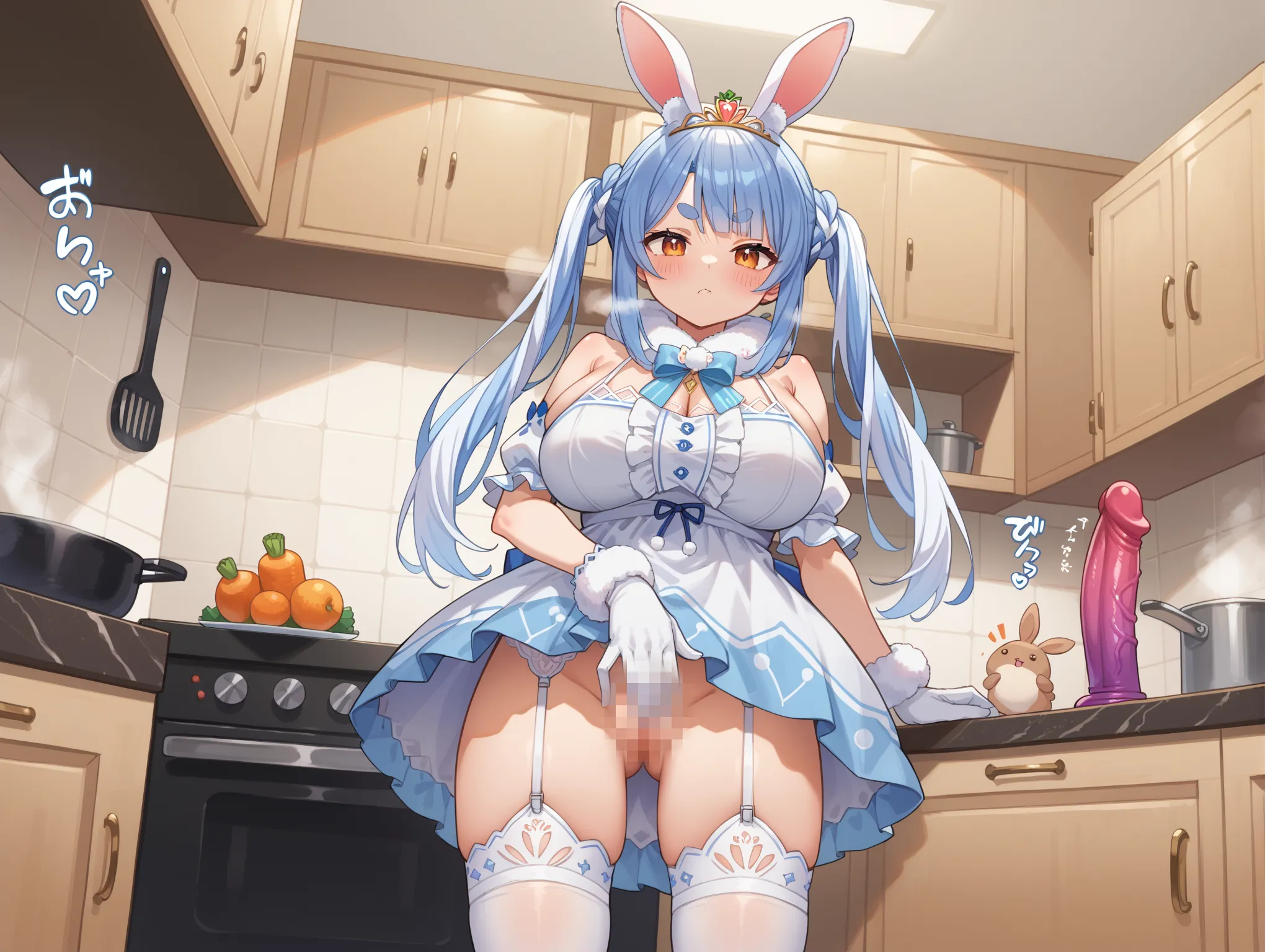 【「爆乳・超乳」AIエロ画像（イラスト・アニメ・二次元風）5621枚まとめ！(145ページ目)のエロ画像13枚目