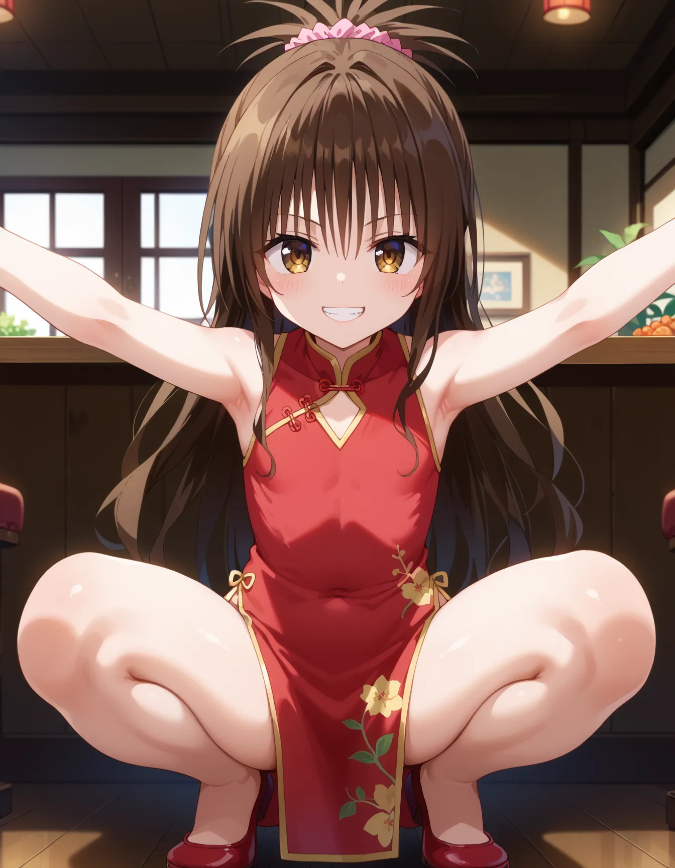 【「貧乳」AIエロ画像（イラスト・アニメ・二次元風）8390枚まとめ！(217ページ目)のエロ画像25枚目